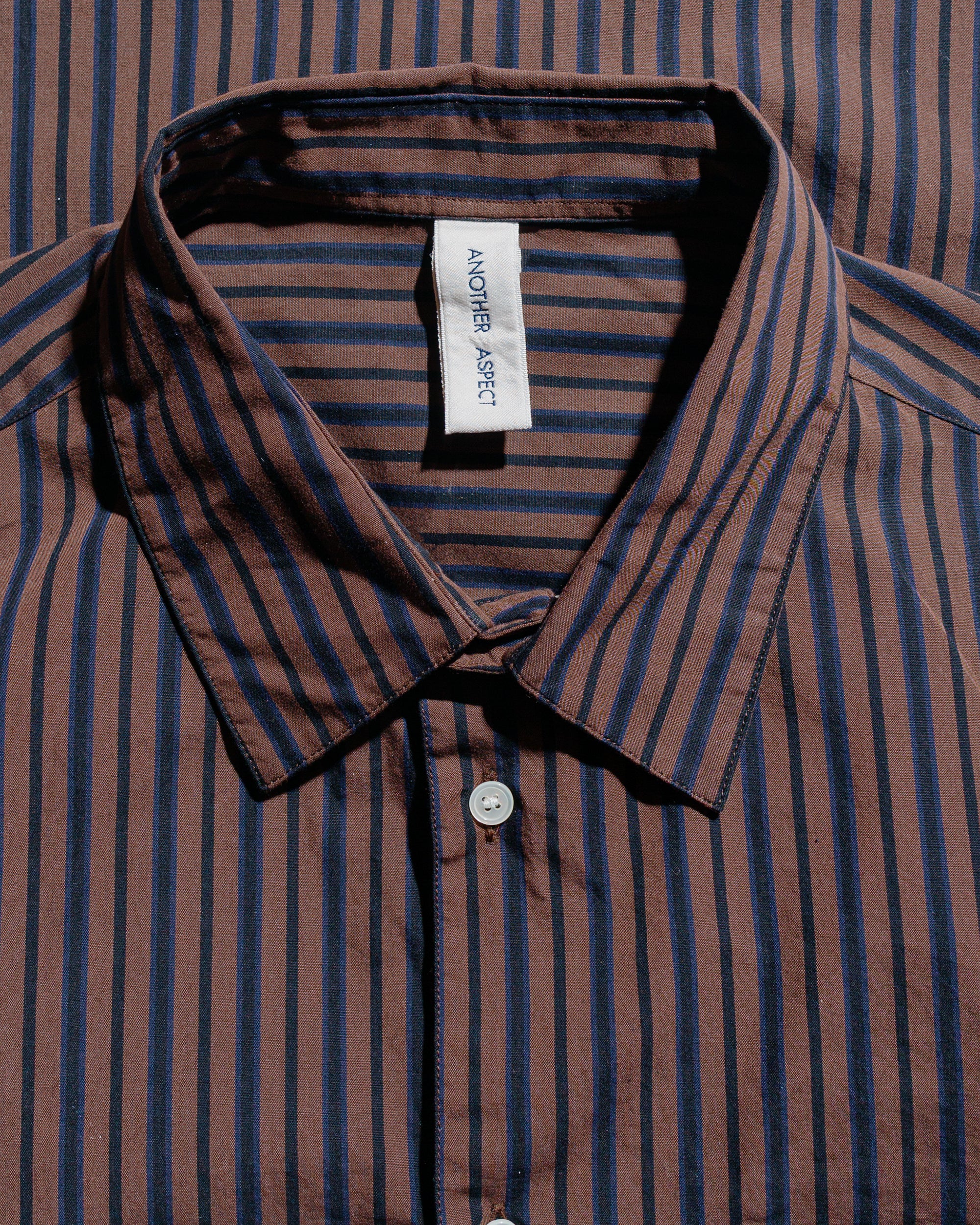 Another Aspect Another Shirt 3.0 Brown/Black Stripe - Image 4