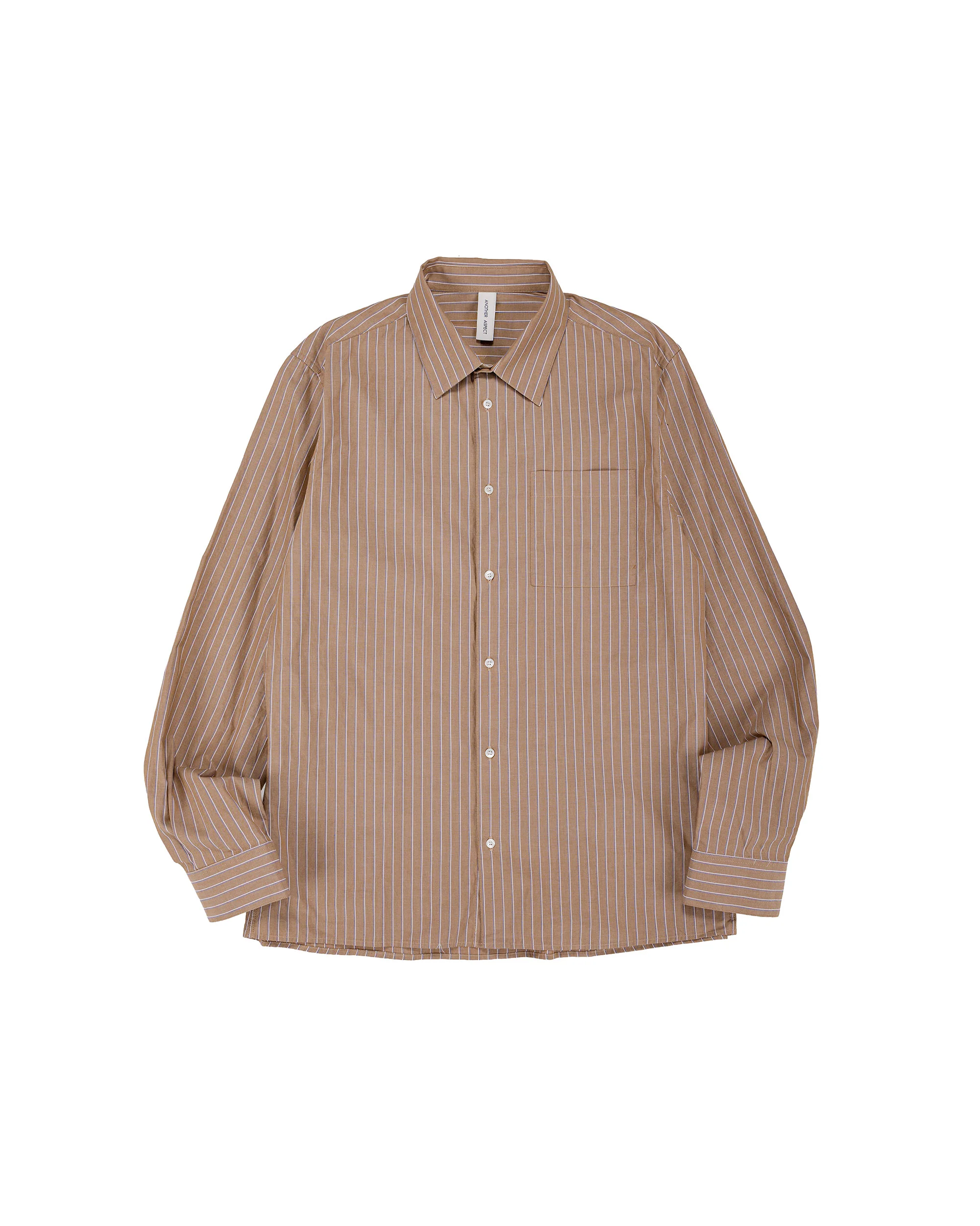 Another Aspect Another Shirt 3.0 Brown/White Stripe