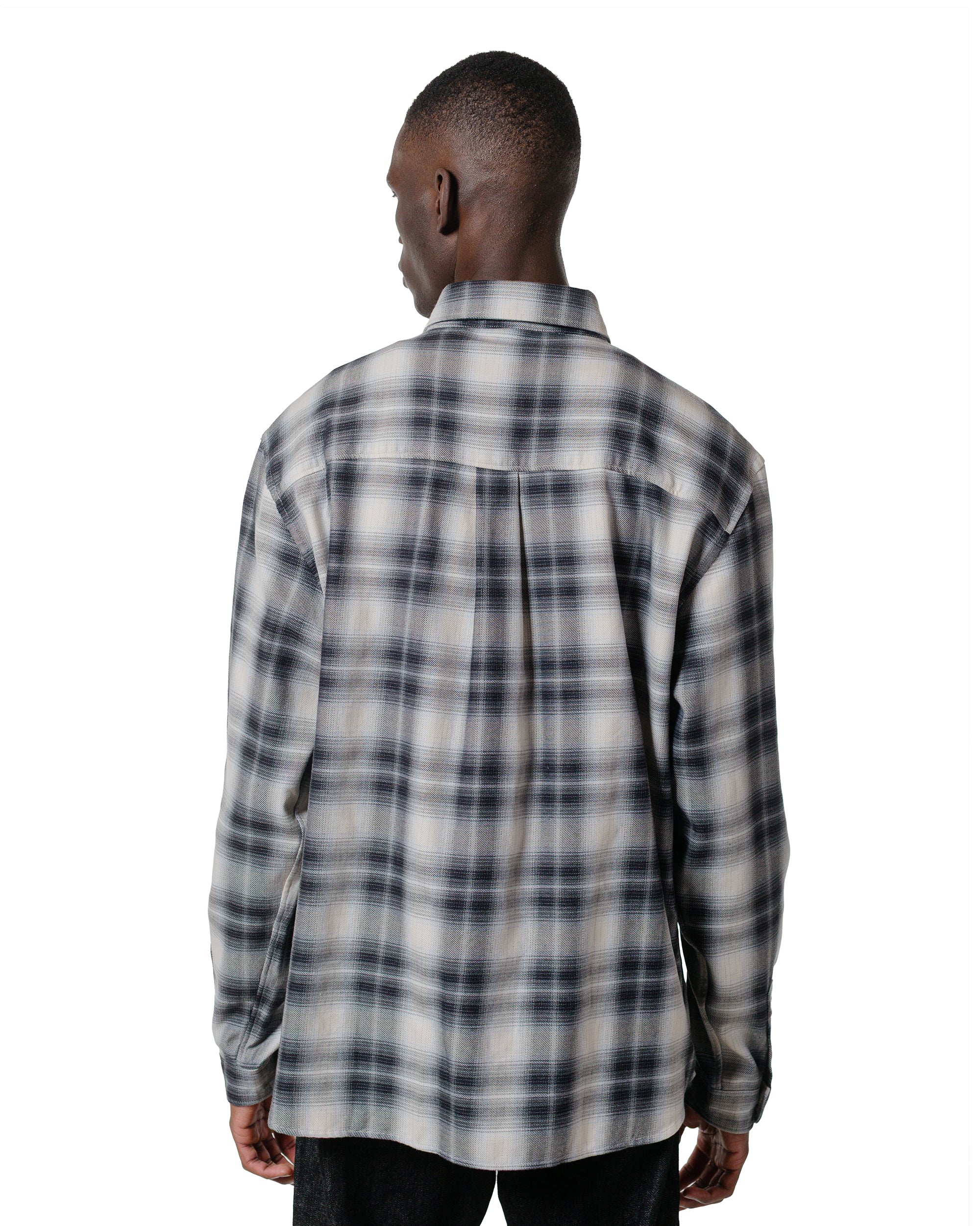 Another Aspect Another Shirt 4.0 Black/Grey Check - Image 3