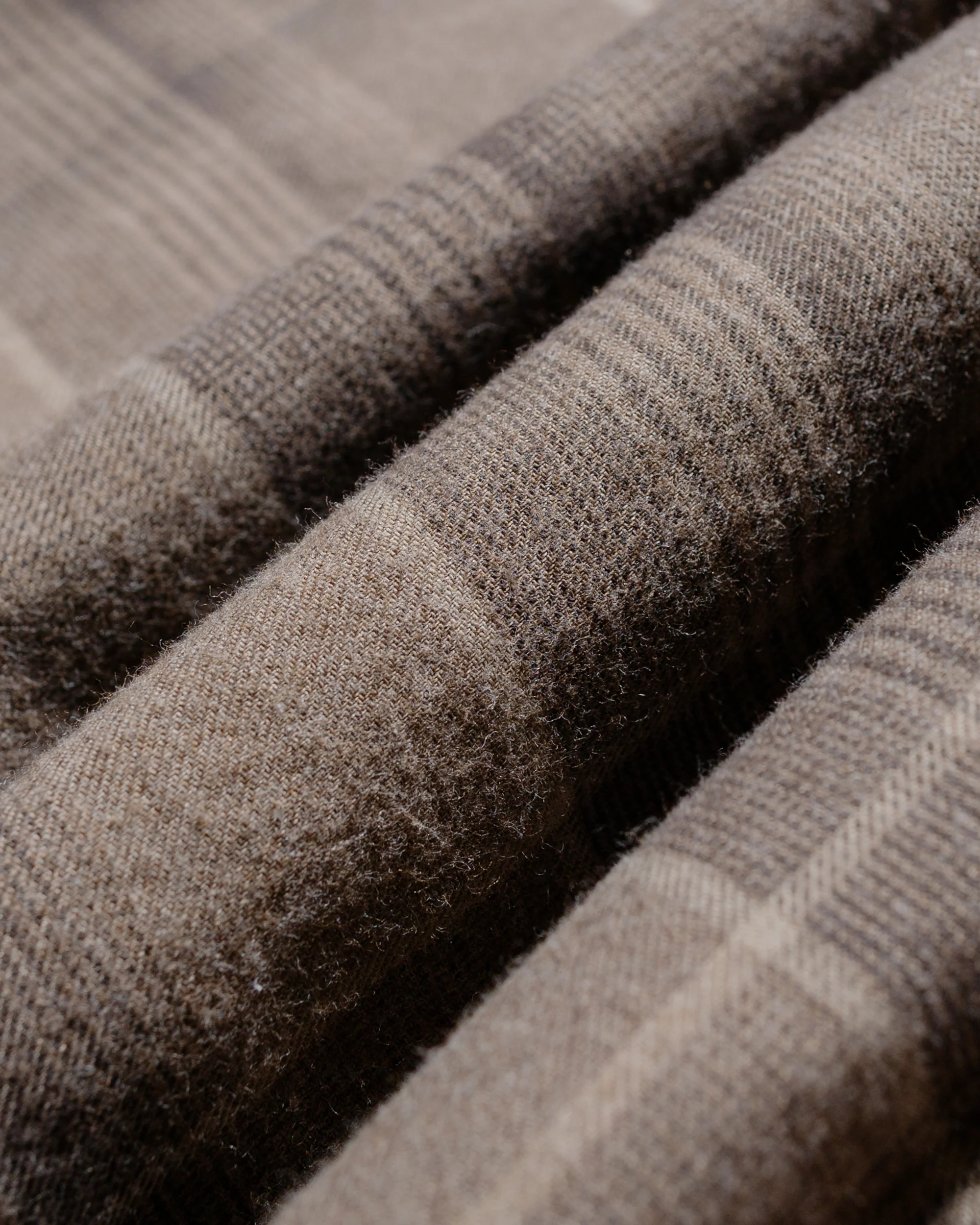 Another Aspect Another Shirt 4.0 Light Brown Check - Image 5