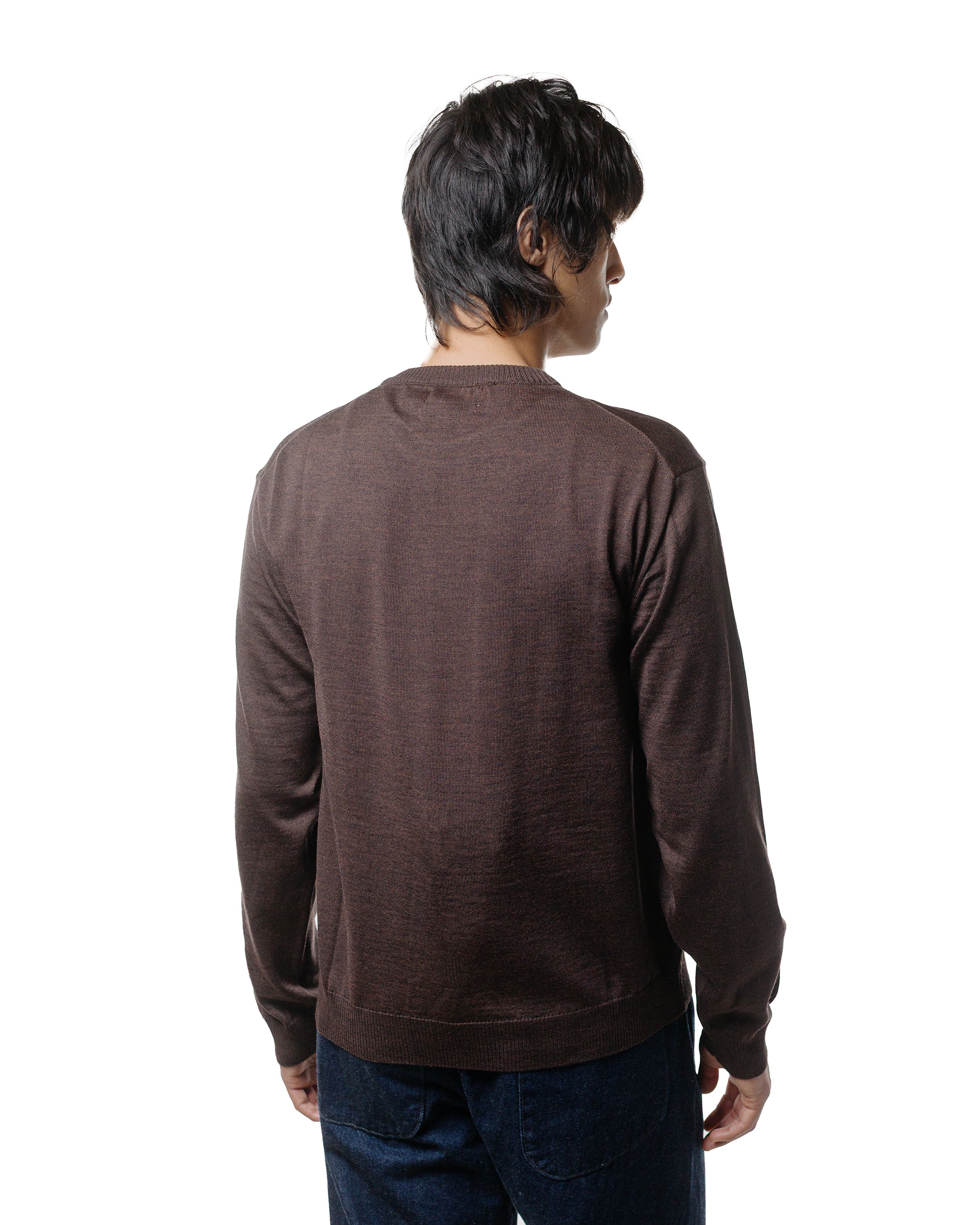 Another Aspect Another Sweater 5.0 Brown Melange - Image 3