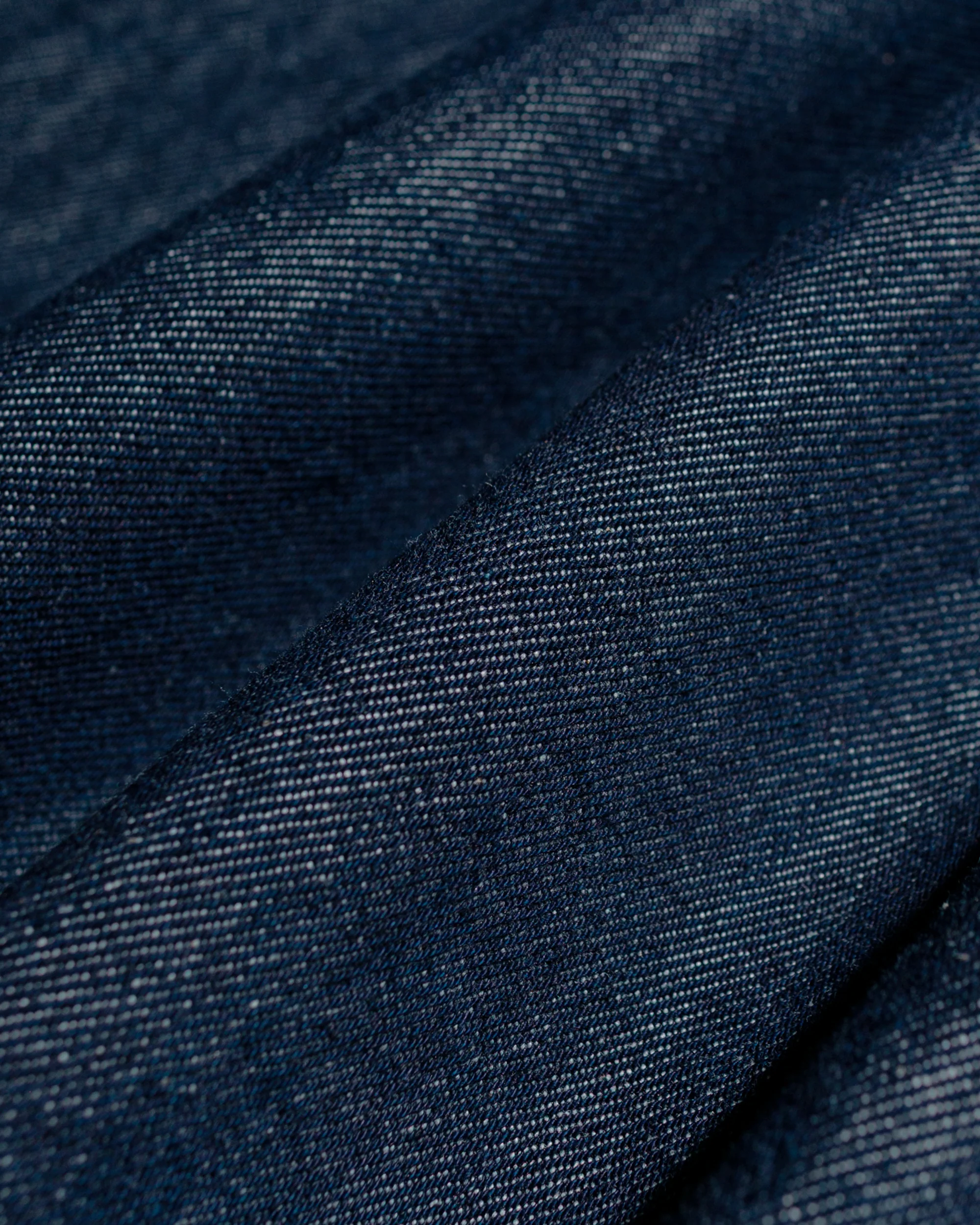 Auralee Hard Twist Denim Wide Pants Indigo - Image 6