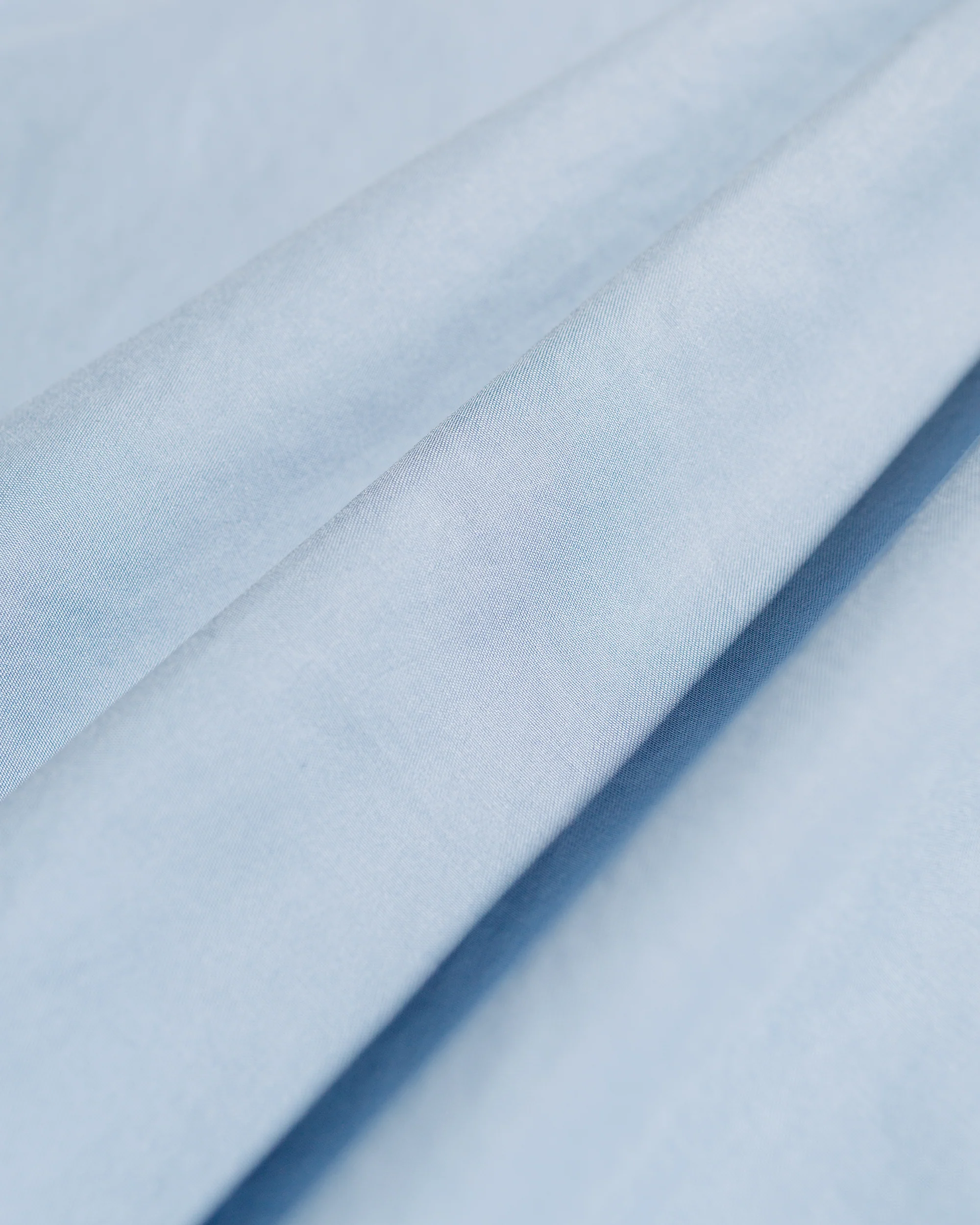 Auralee Washed Finx Twill Big Half Sleeved Shirt Sax Blue - Image 6