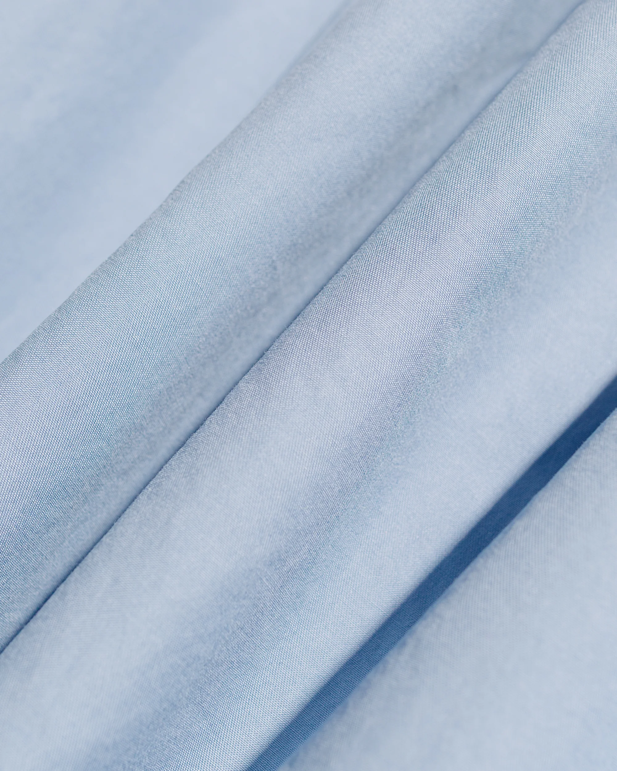 Auralee Washed Finx Twill Big Shirt Blue - Image 6