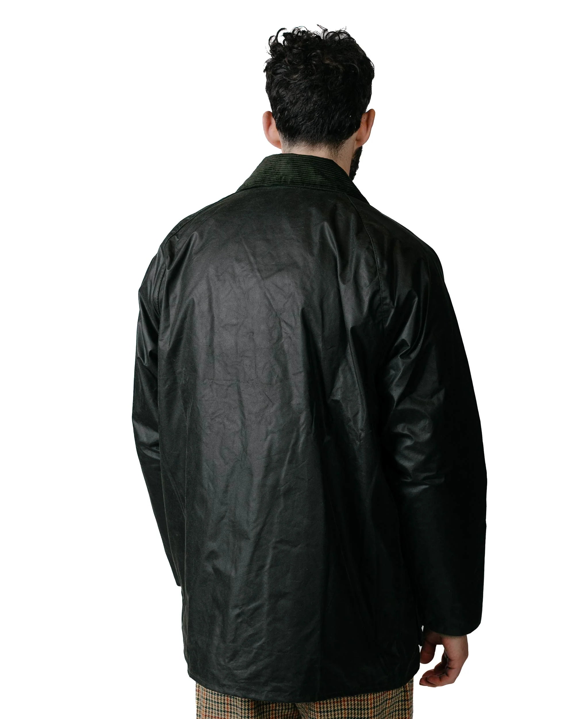 Barbour 40th Anniversary Beaufort Wax Jacket Sage - Image 3