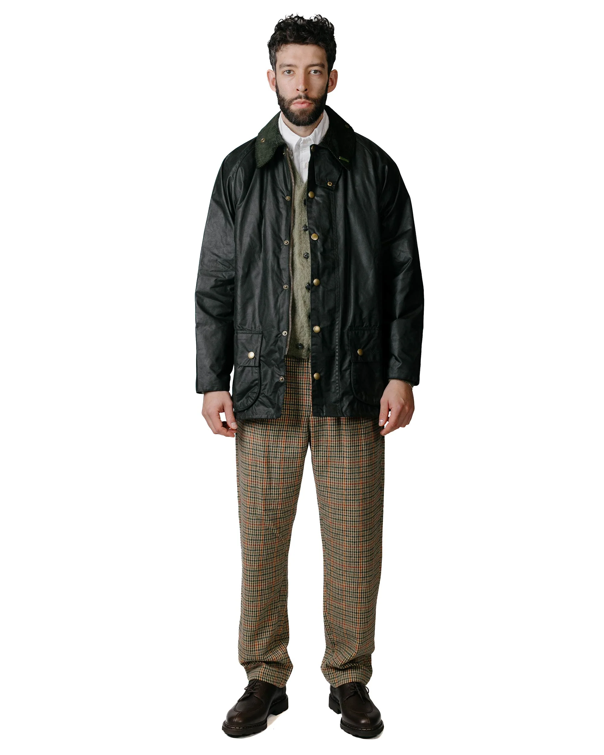 Barbour 40th Anniversary Beaufort Wax Jacket Sage - Image 4