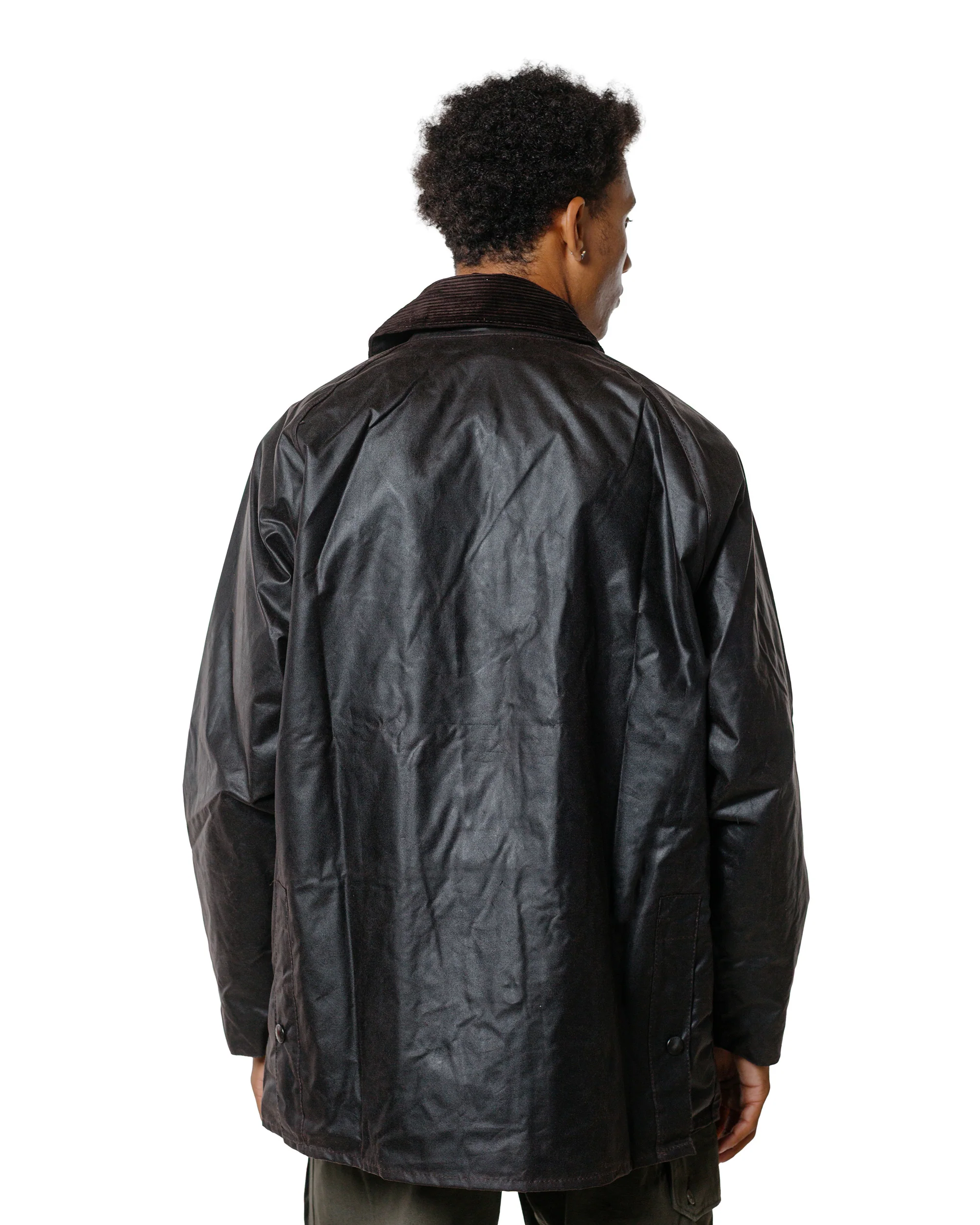 Barbour Bedale Wax Jacket Rustic - Image 3