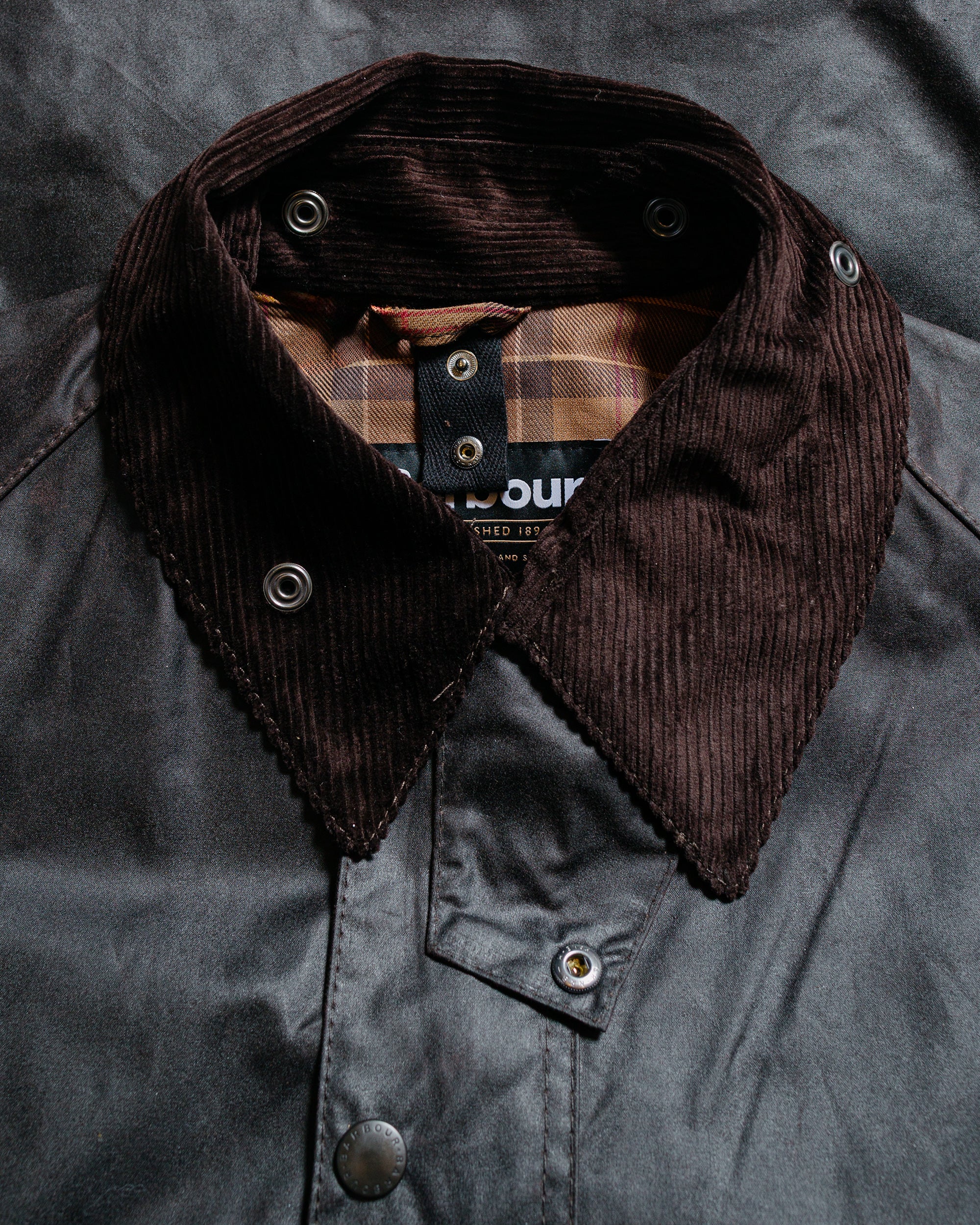 Barbour Bedale Wax Jacket Rustic - Image 4