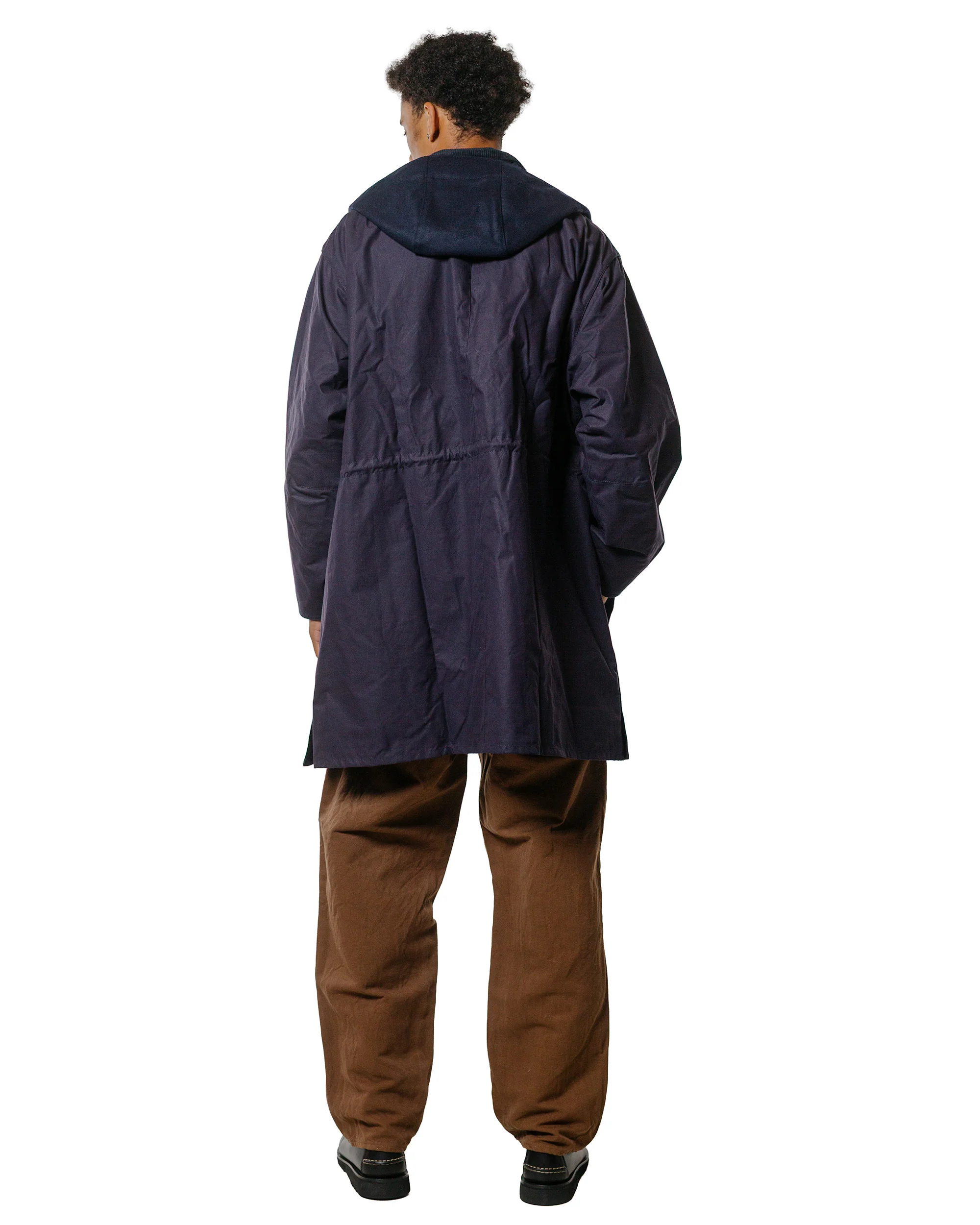 Barbour KAPTAIN SUNSHINE Bedale Casual Field Coat Dark Indigo - Image 4