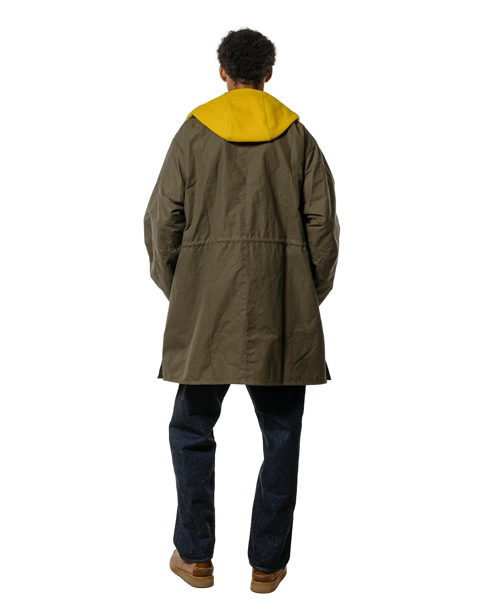Barbour KAPTAIN SUNSHINE Bedale Casual Field Coat Khaki Brown - Image 4