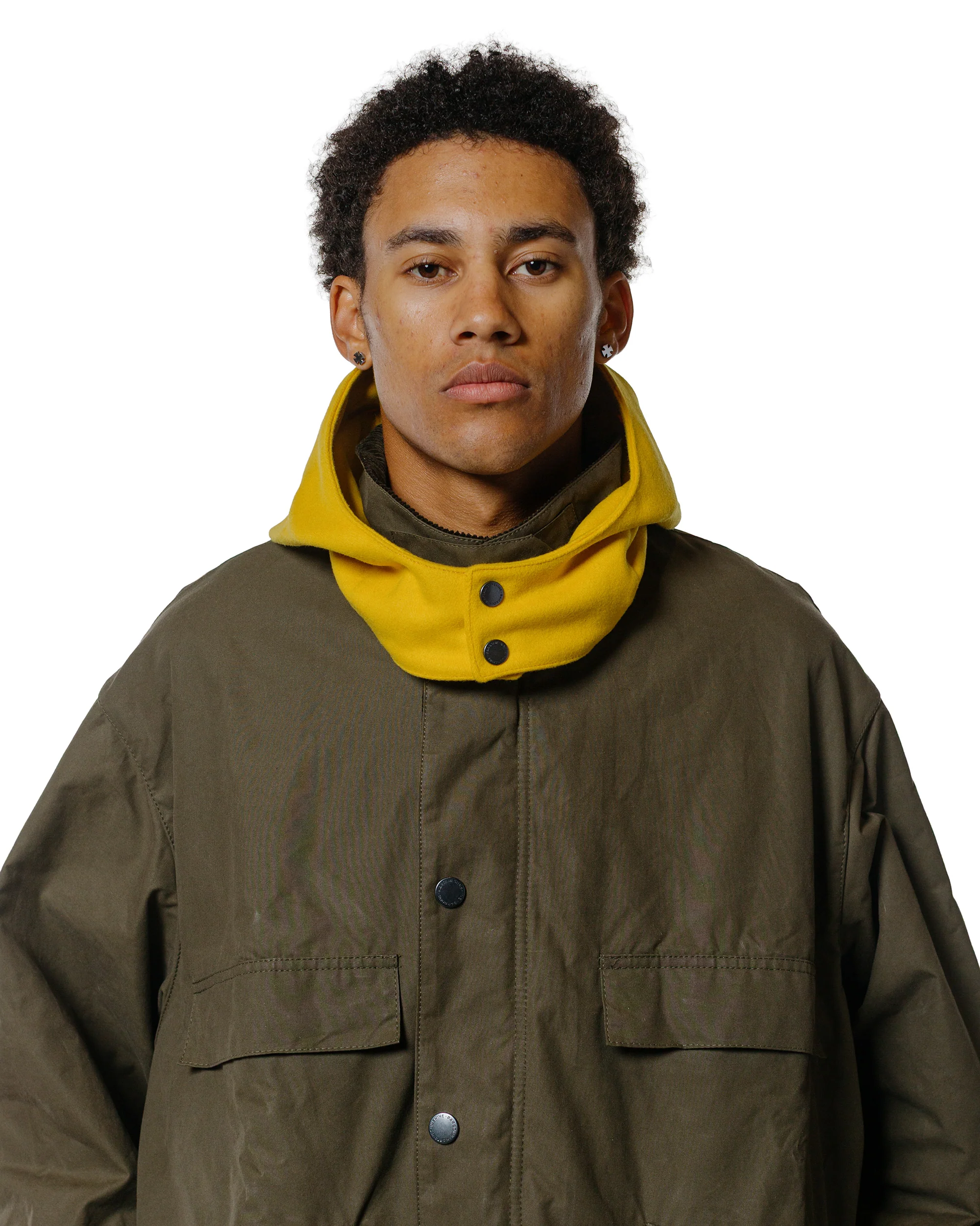 Barbour KAPTAIN SUNSHINE Bedale Casual Field Coat Khaki Brown - Image 5