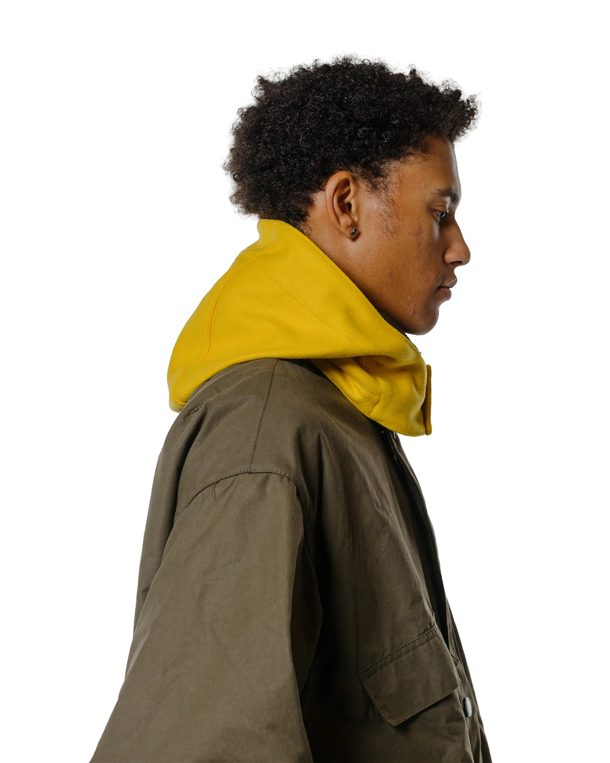 Barbour KAPTAIN SUNSHINE Bedale Casual Field Coat Khaki Brown - Image 6