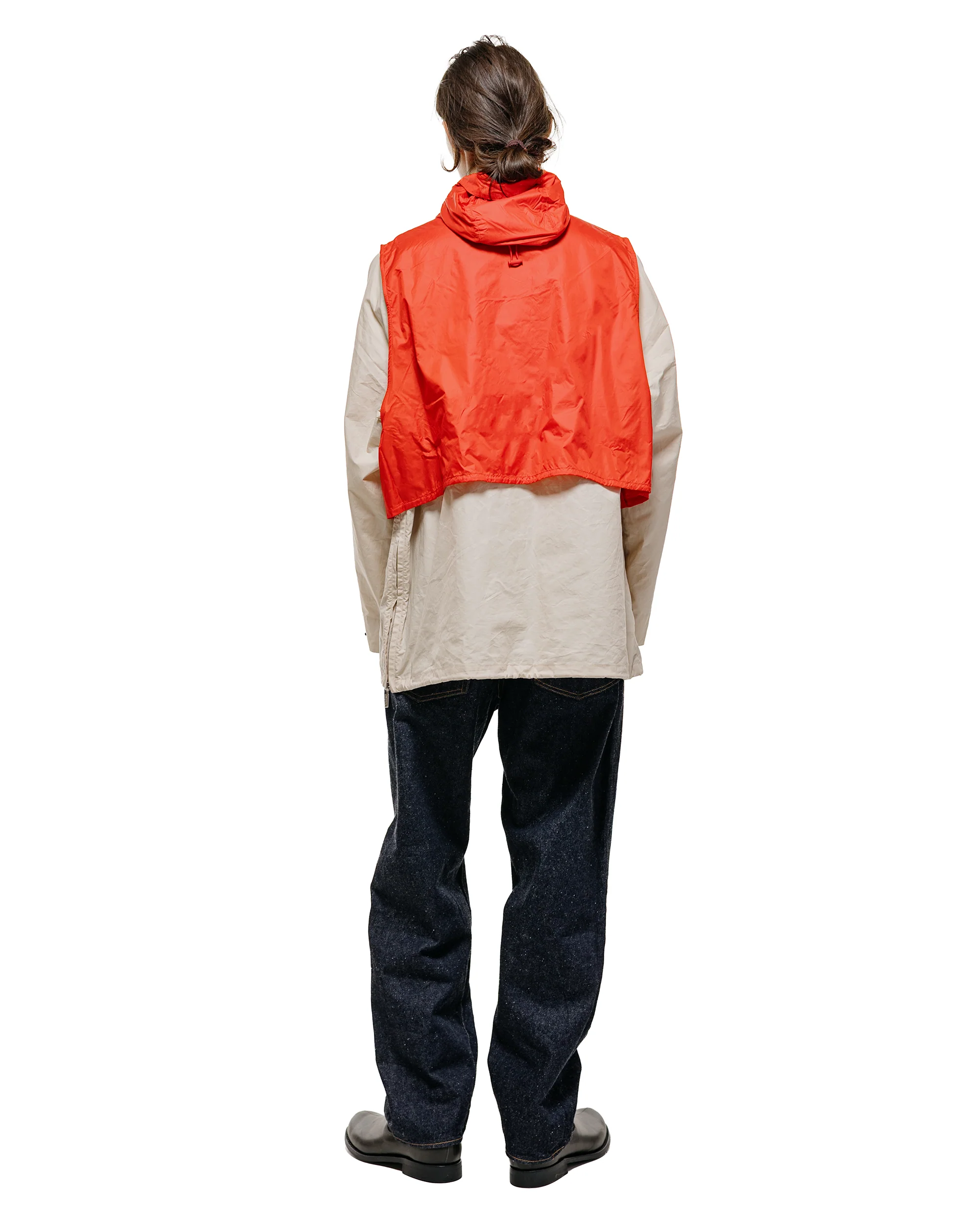 Barbour KAPTAIN SUNSHINE Transport Smock Casual Jacket Oatmeal - Image 6