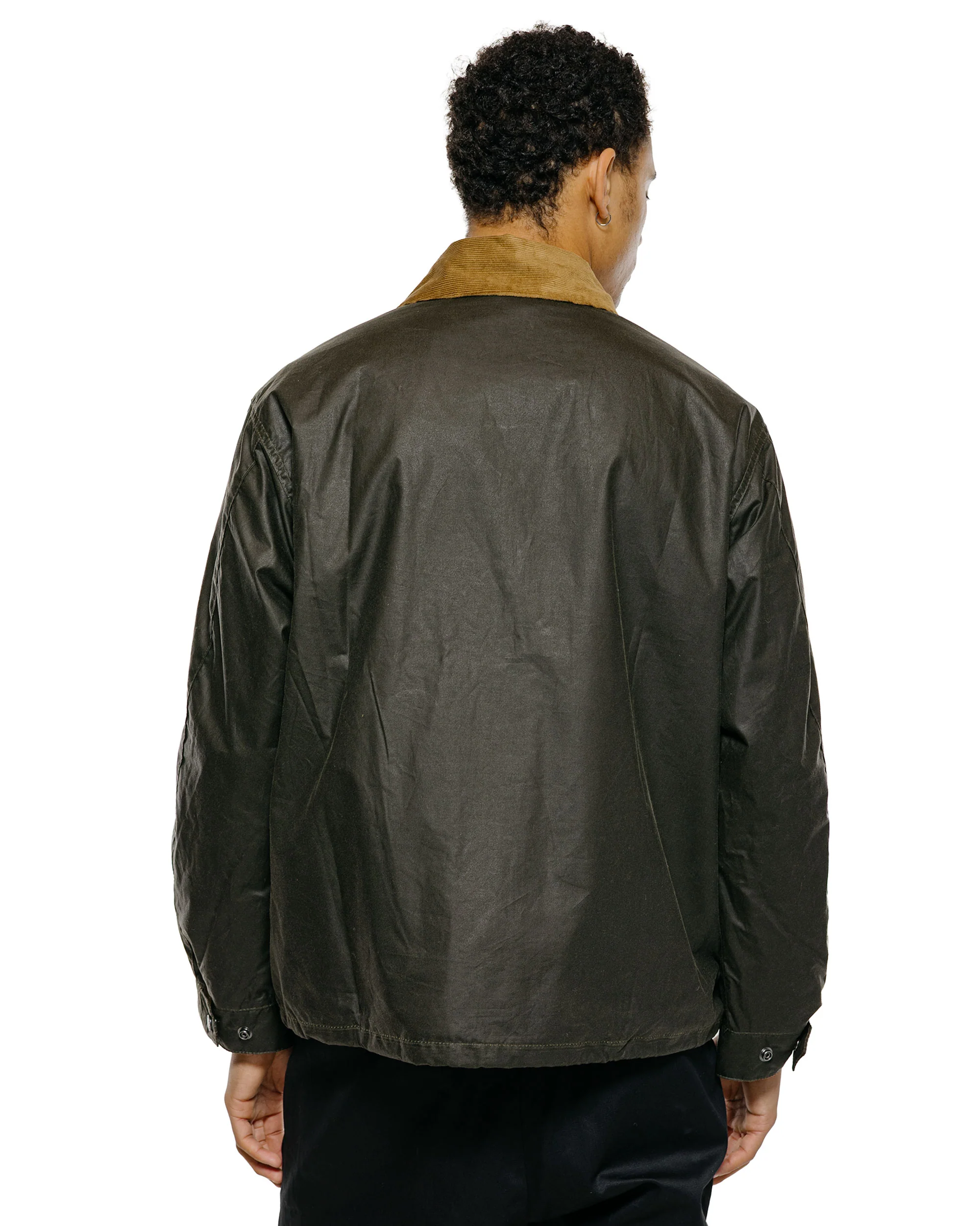 Barbour Modified Endurance Wax Jacket Archive Olive - Image 3