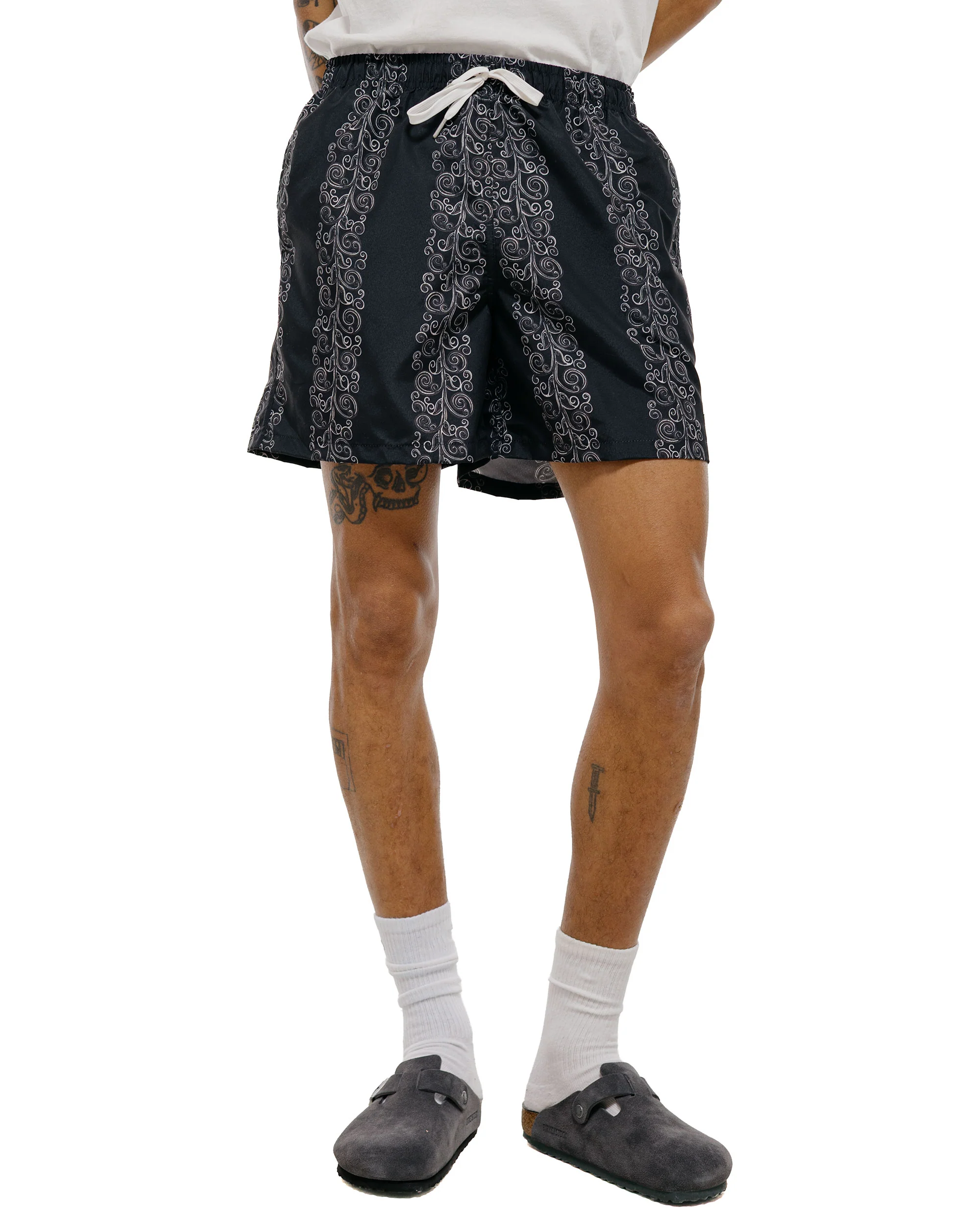 Bather Black Fiesta Swim Trunk - Image 2