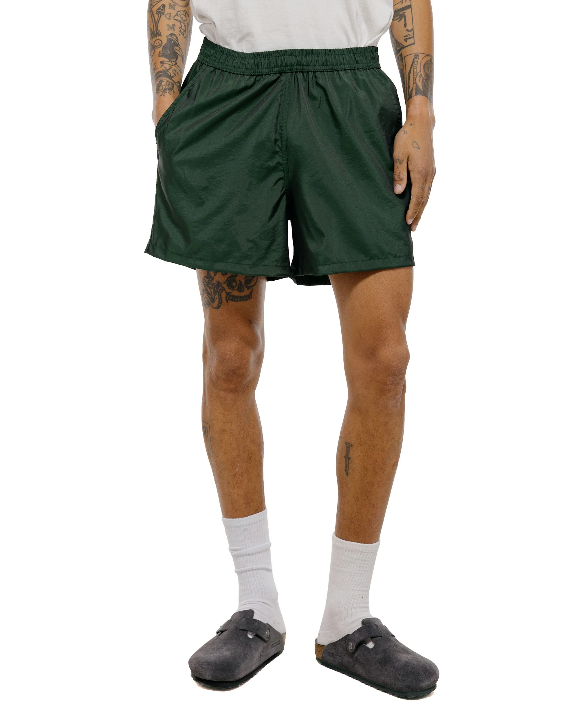Bather Iridescent Emerald Modern Trunk - Image 2