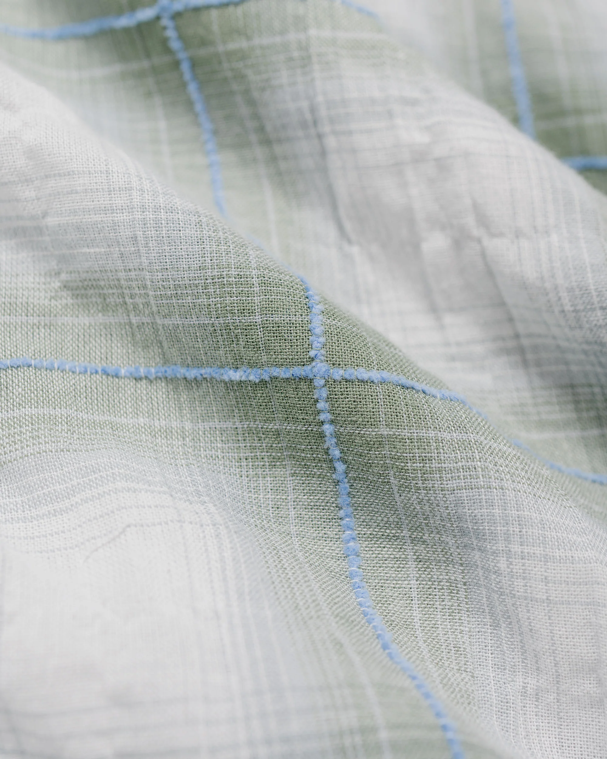 Bather Laurel Grid Camp Shirt - Image 5