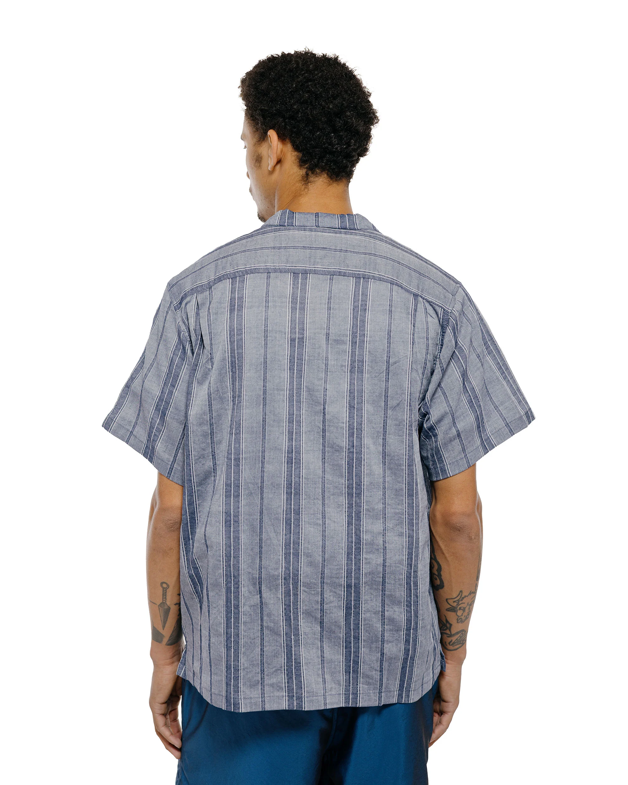 Bather Rain Stripe Camp Shirt - Image 4
