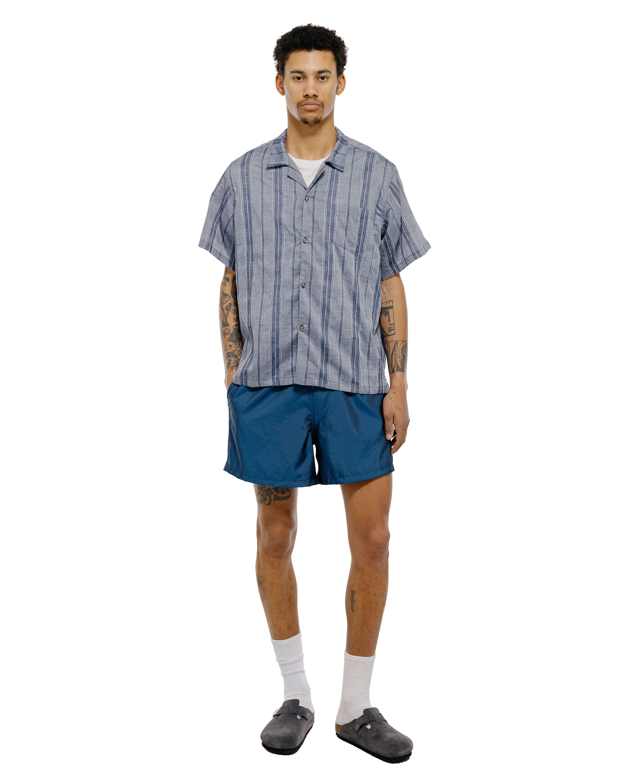 Bather Rain Stripe Camp Shirt - Image 5