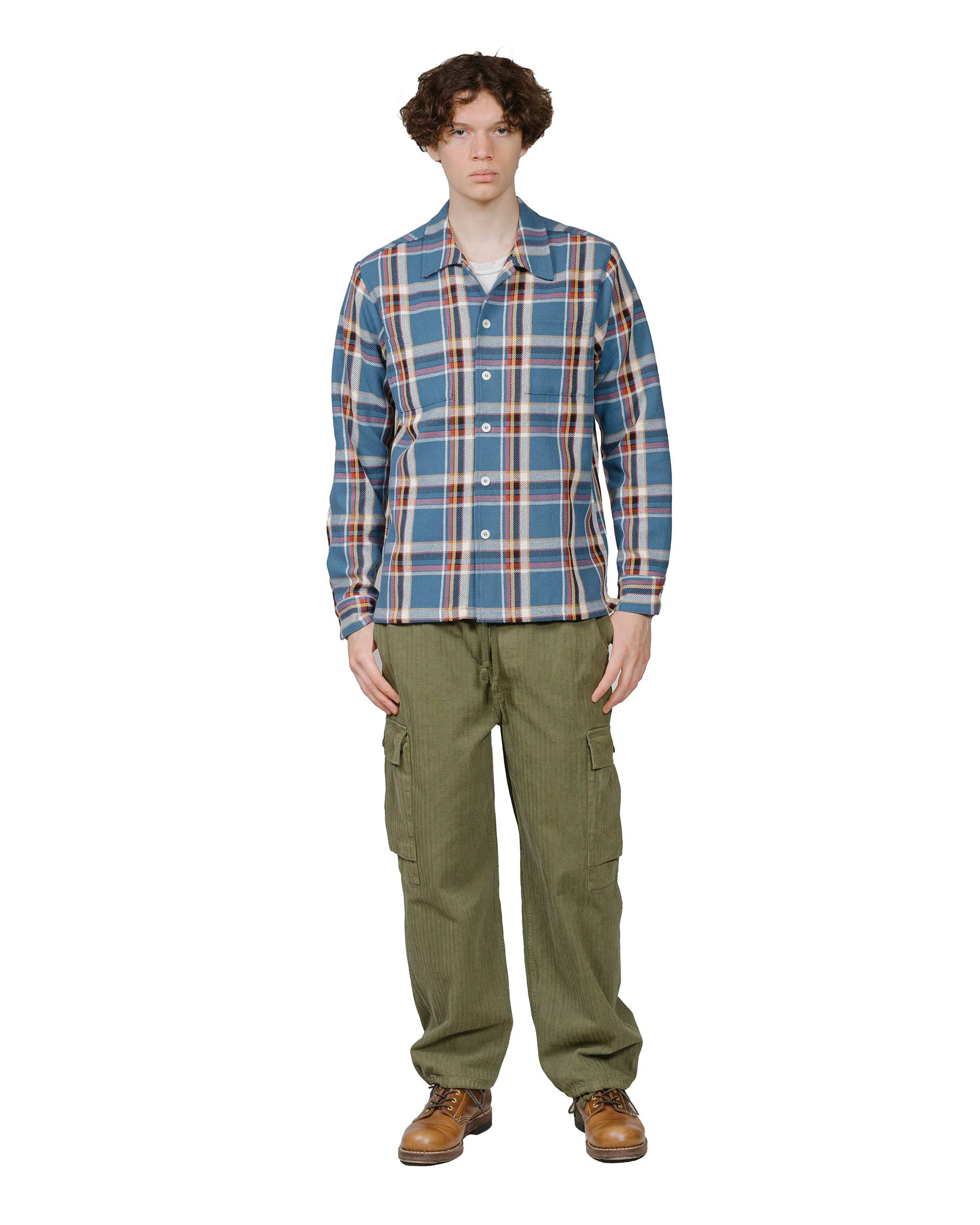 Bather Marlin Plaid Flannel Shirt - Image 5
