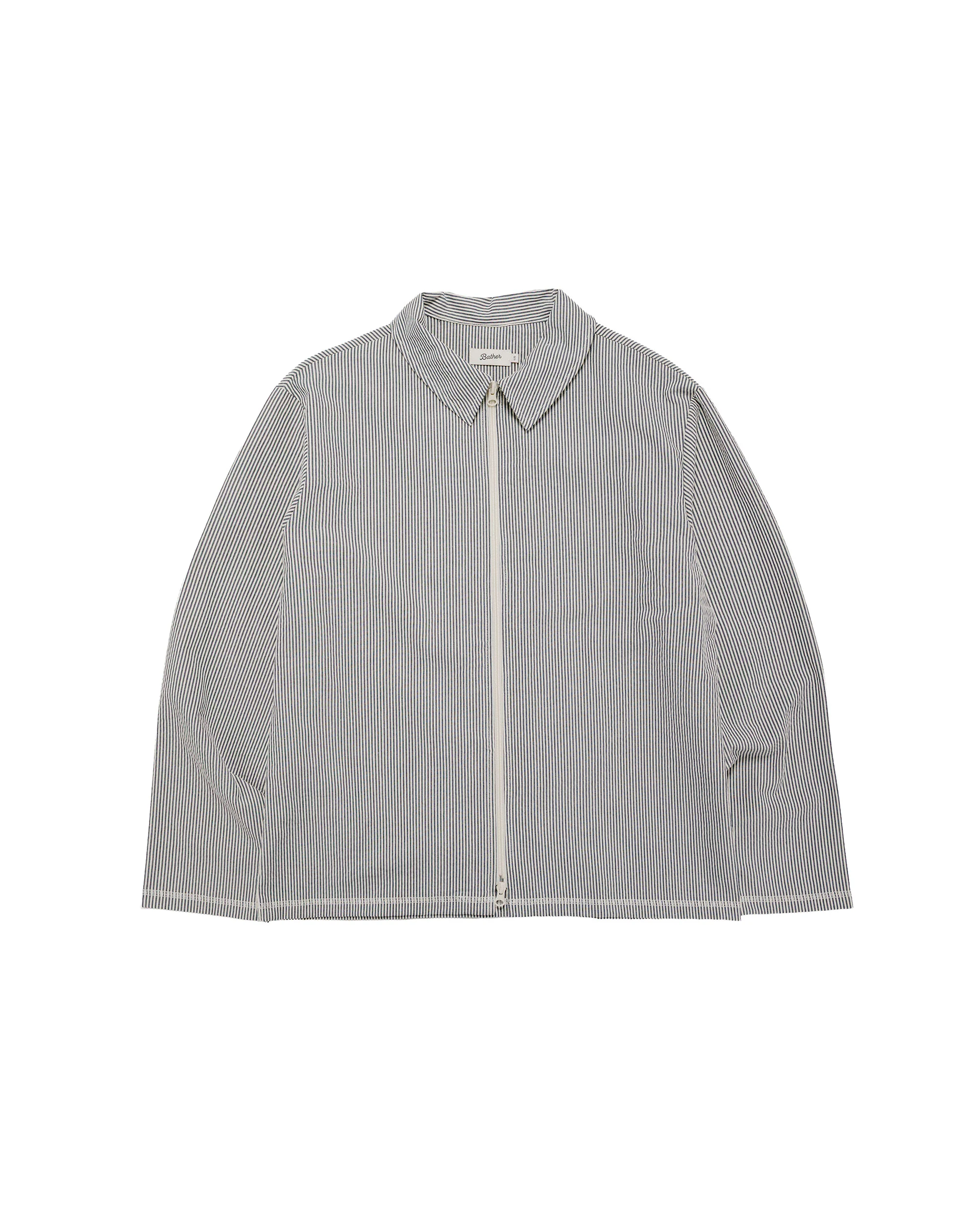 Bather Navy Pinstripe Tour Jacket