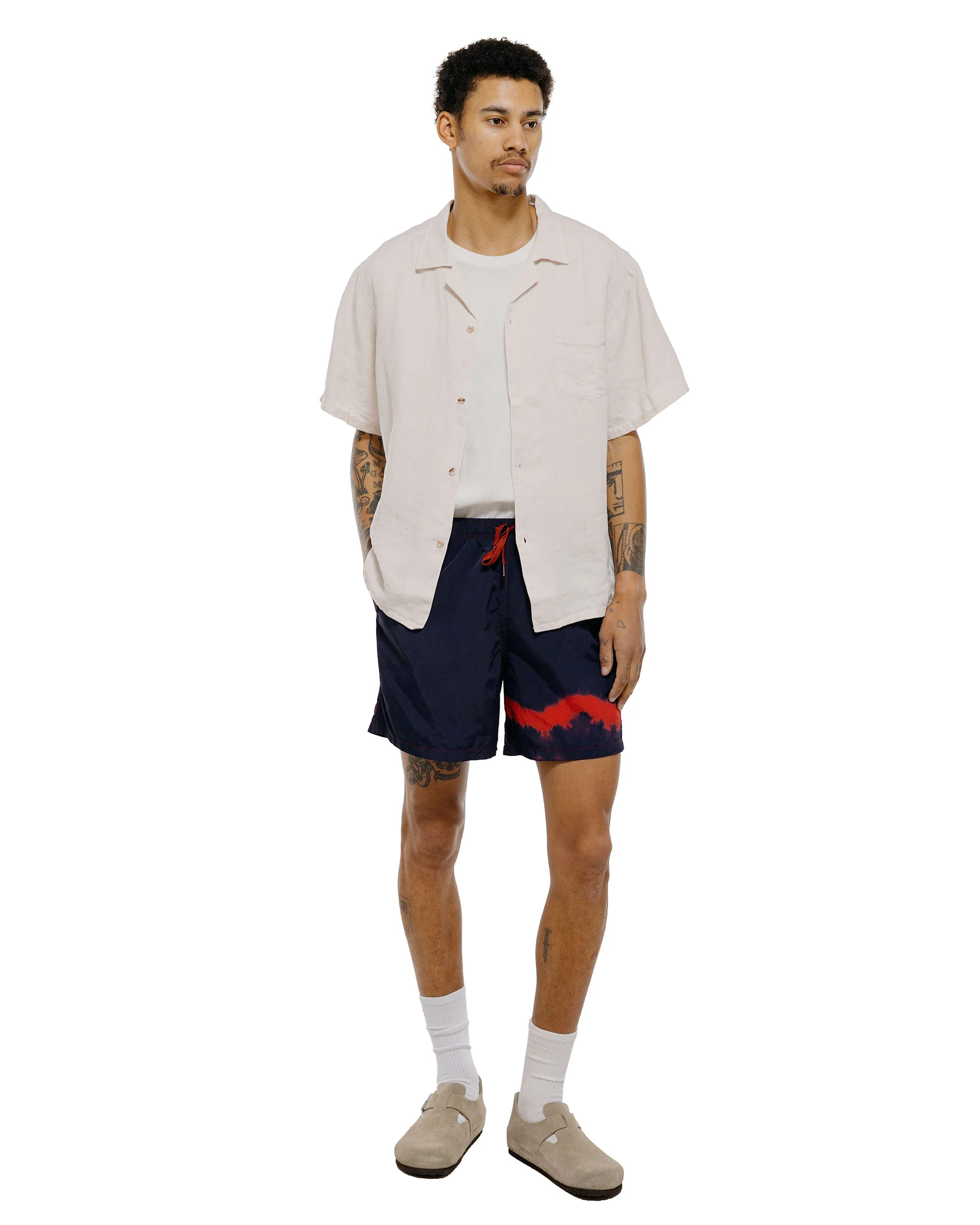 Bather Pearl Linen Camp Shirt - Image 5