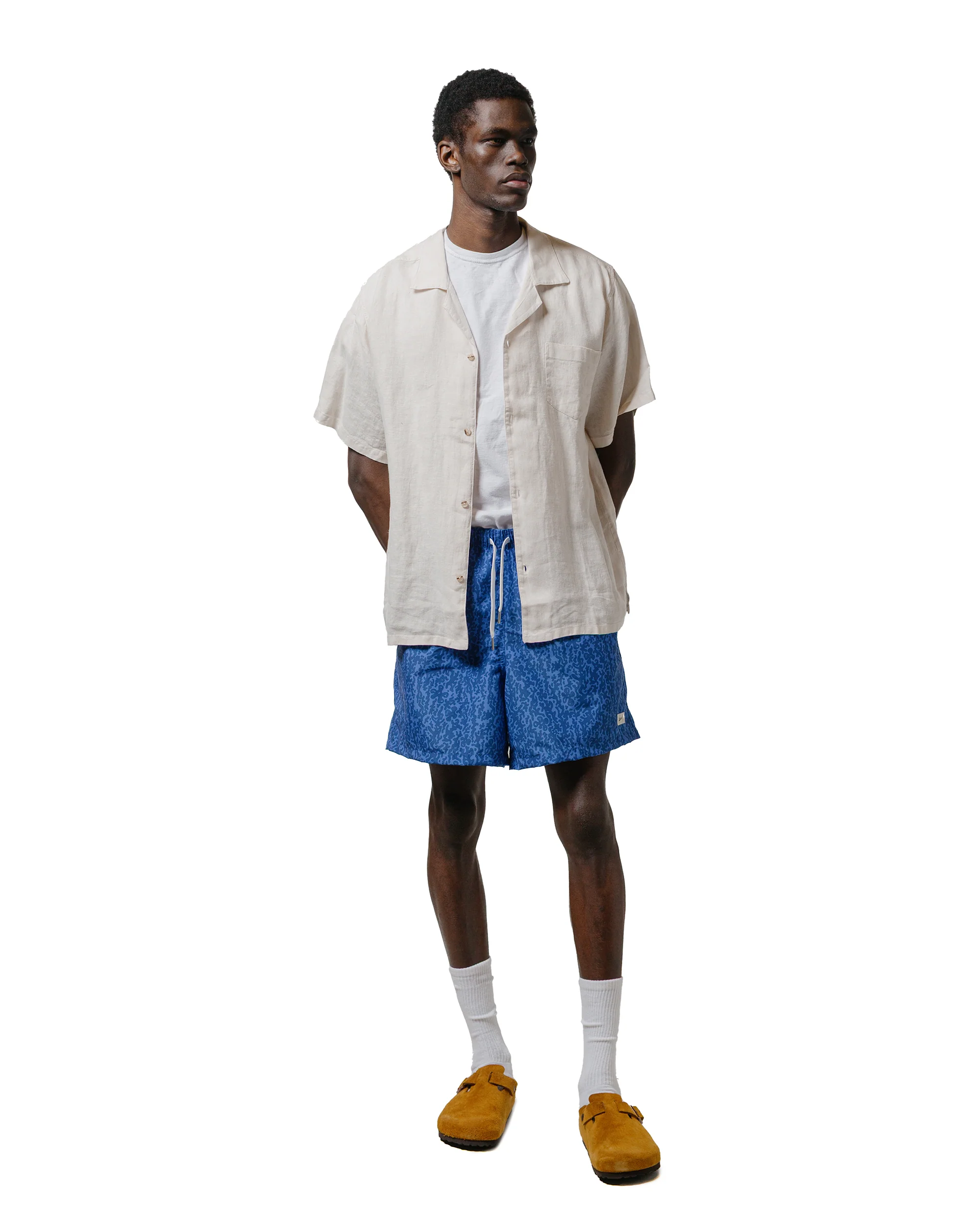 Bather Pearl Linen Camp Shirt - Image 4