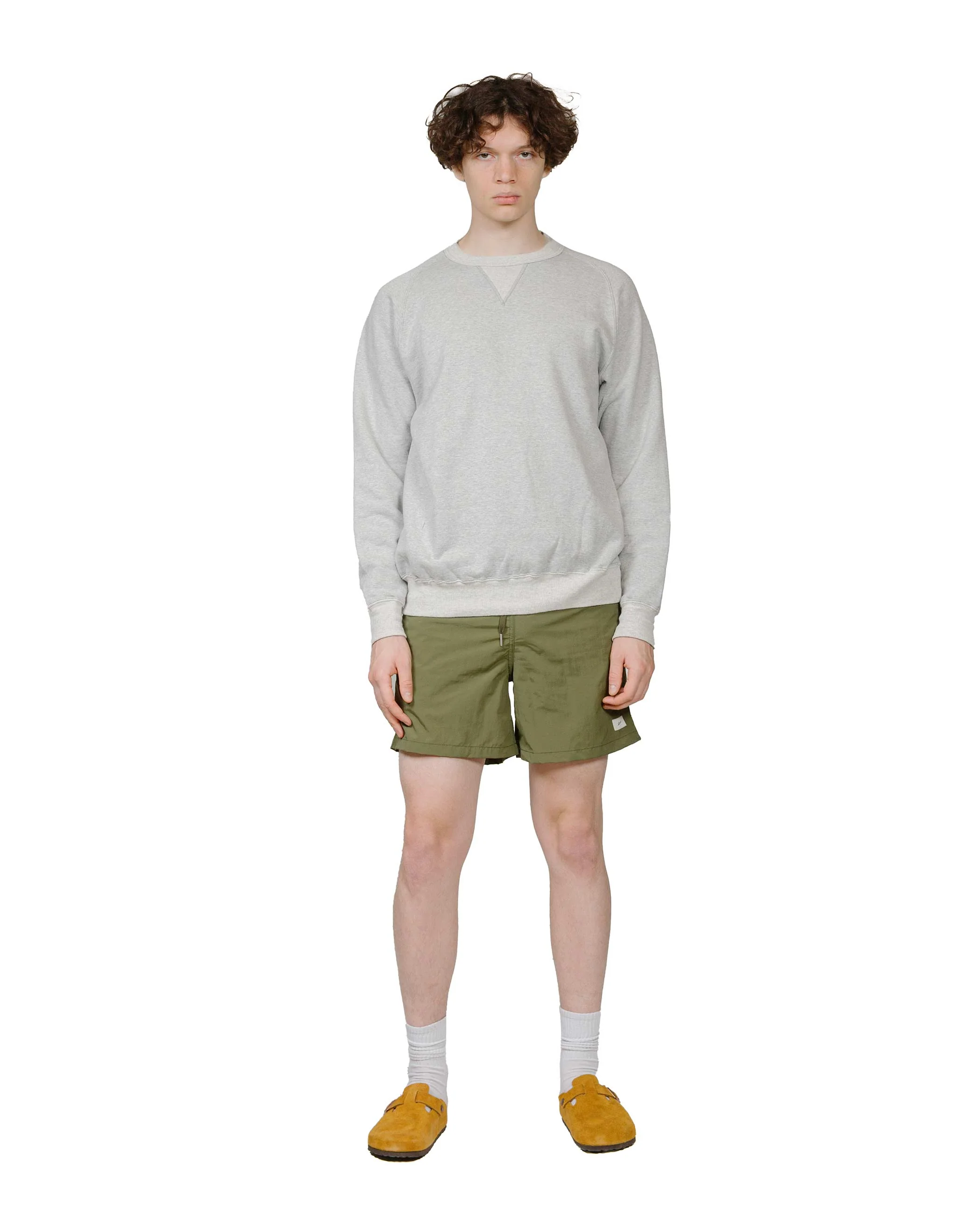 Bather Solid Olive Swim Trunk - Image 4