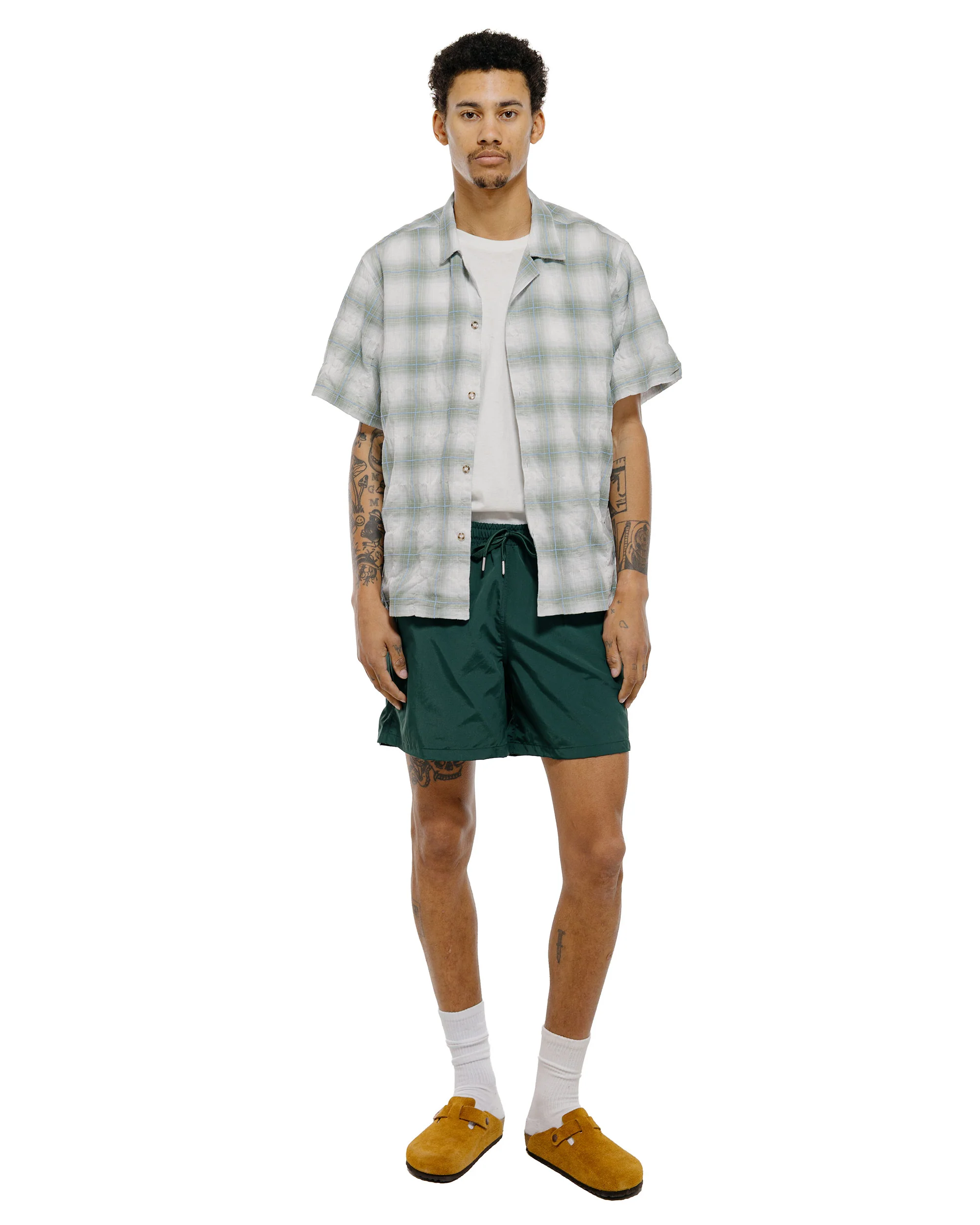 Bather Solid Pine Swim Trunk - Image 5