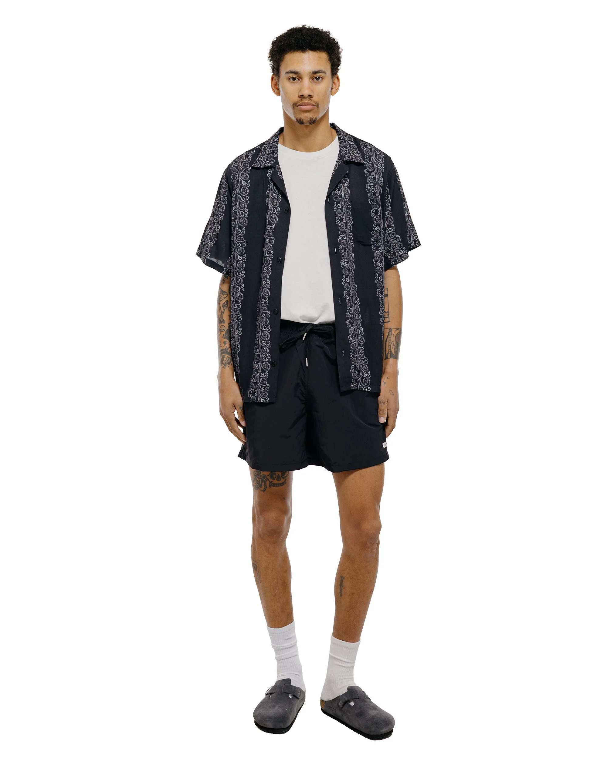 Bather Solid Black Swim Trunk - Image 5