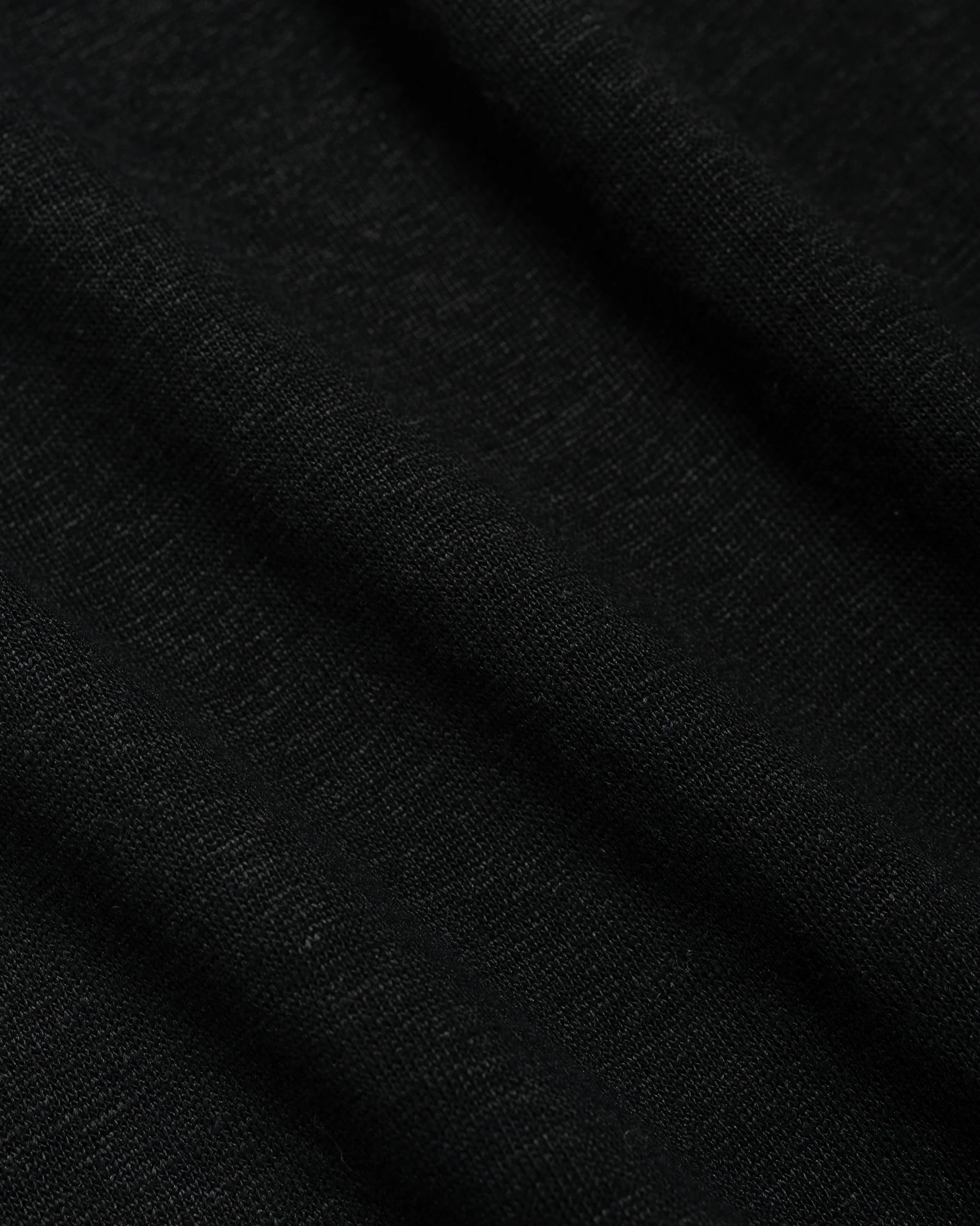 Batoner Normandy Linen T-Shirt Black - Image 6