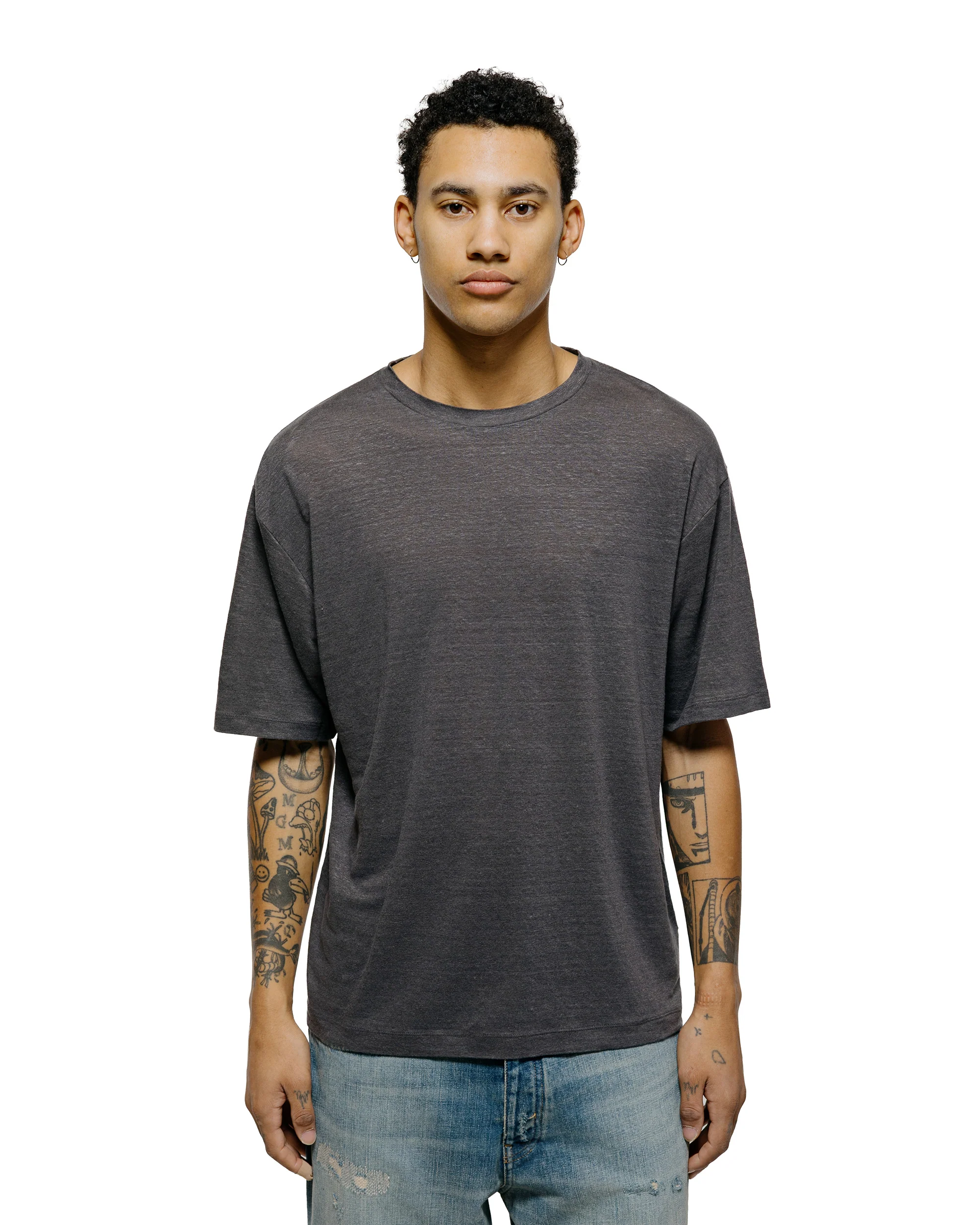 Batoner Normandy Linen T-Shirt Gray - Image 2
