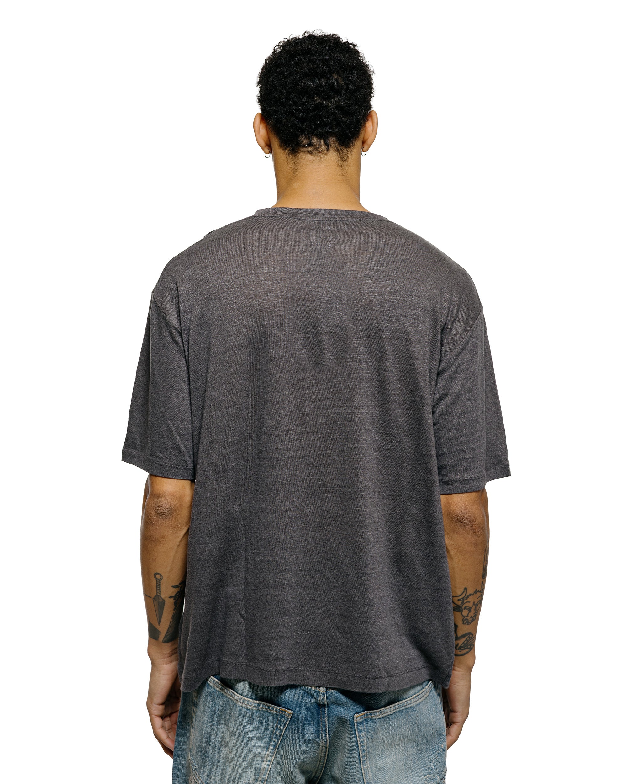 Batoner Normandy Linen T-Shirt Gray - Image 3