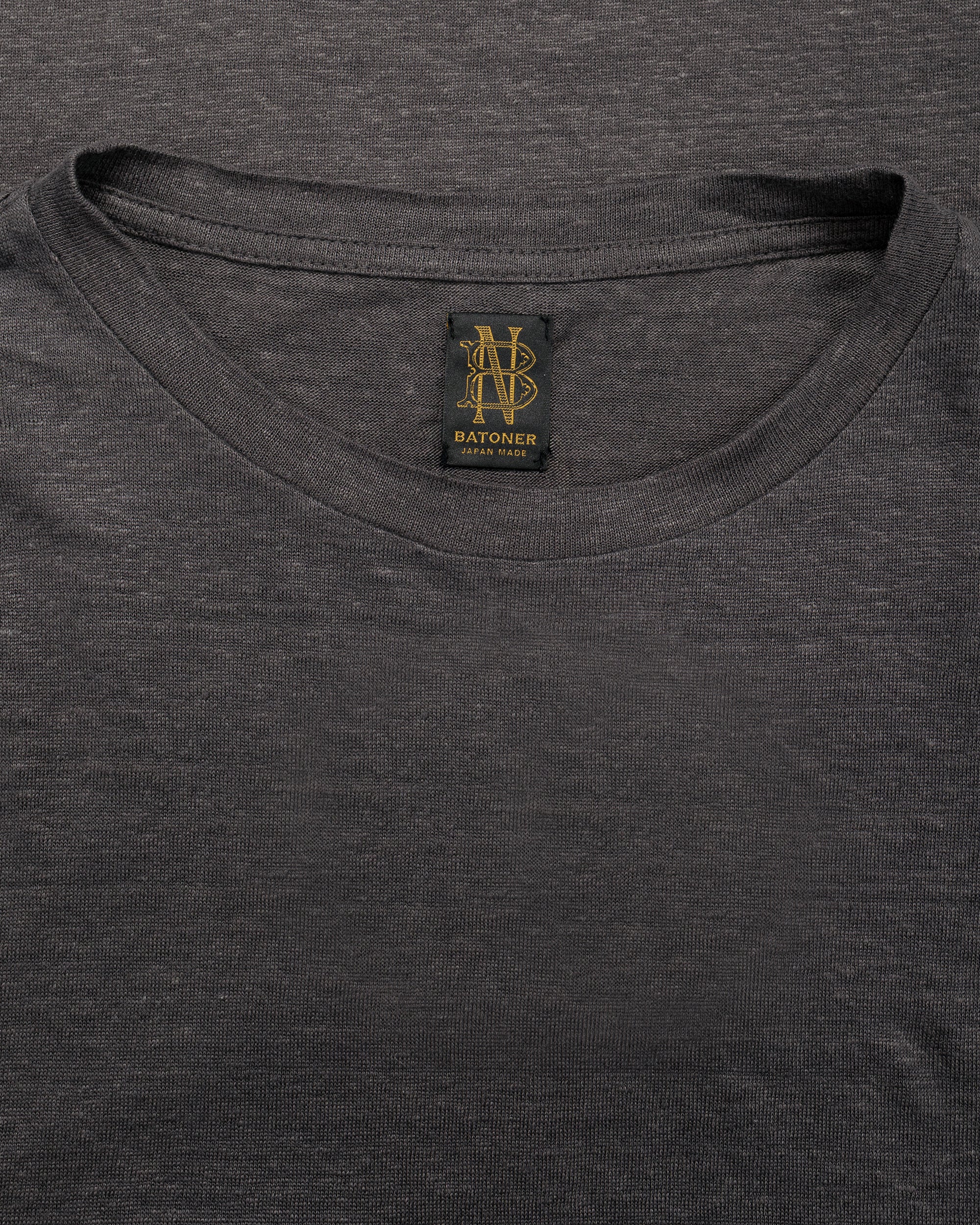 Batoner Normandy Linen T-Shirt Gray - Image 5