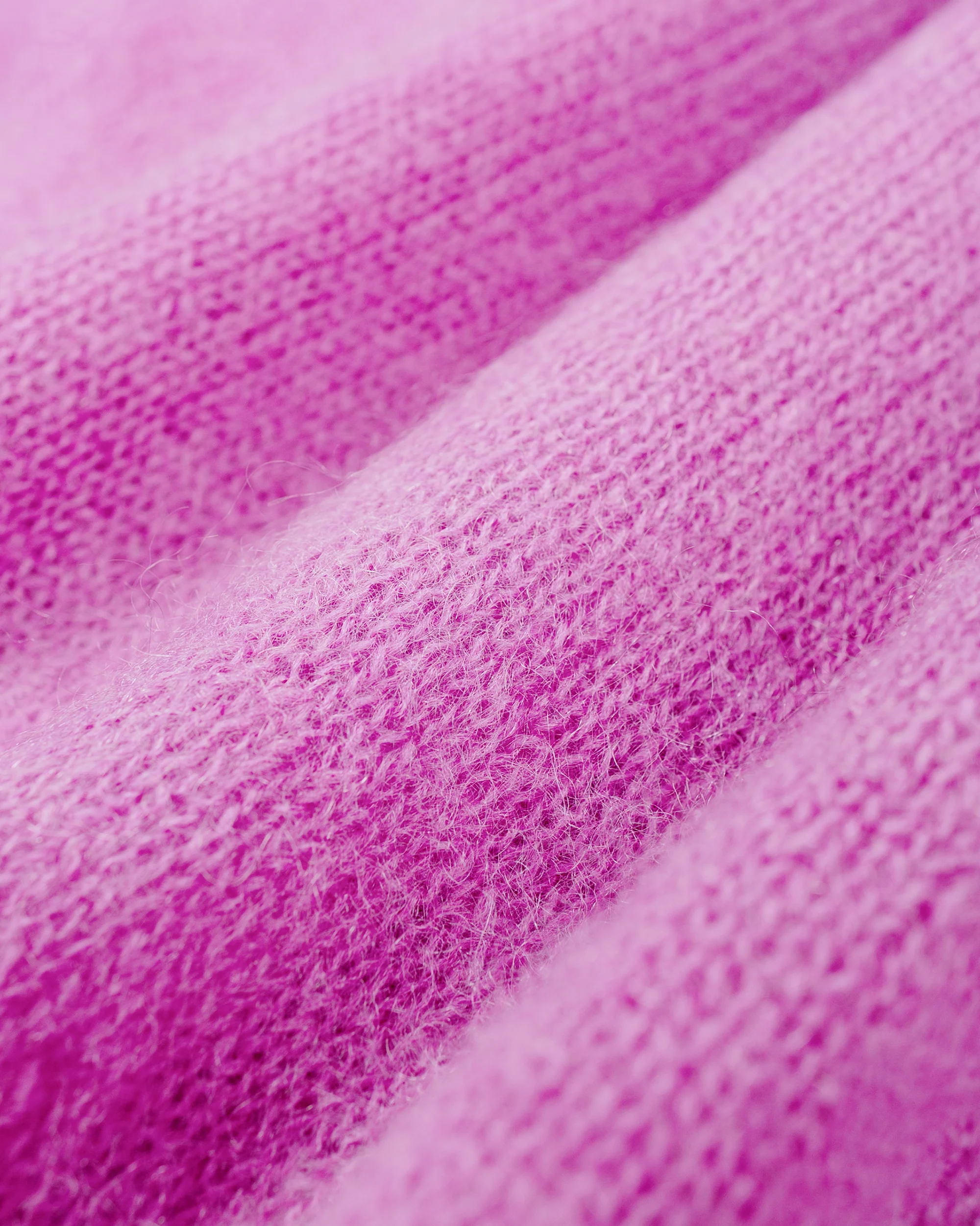 Batoner Pure Mohair V Cardigan Purple - Image 6