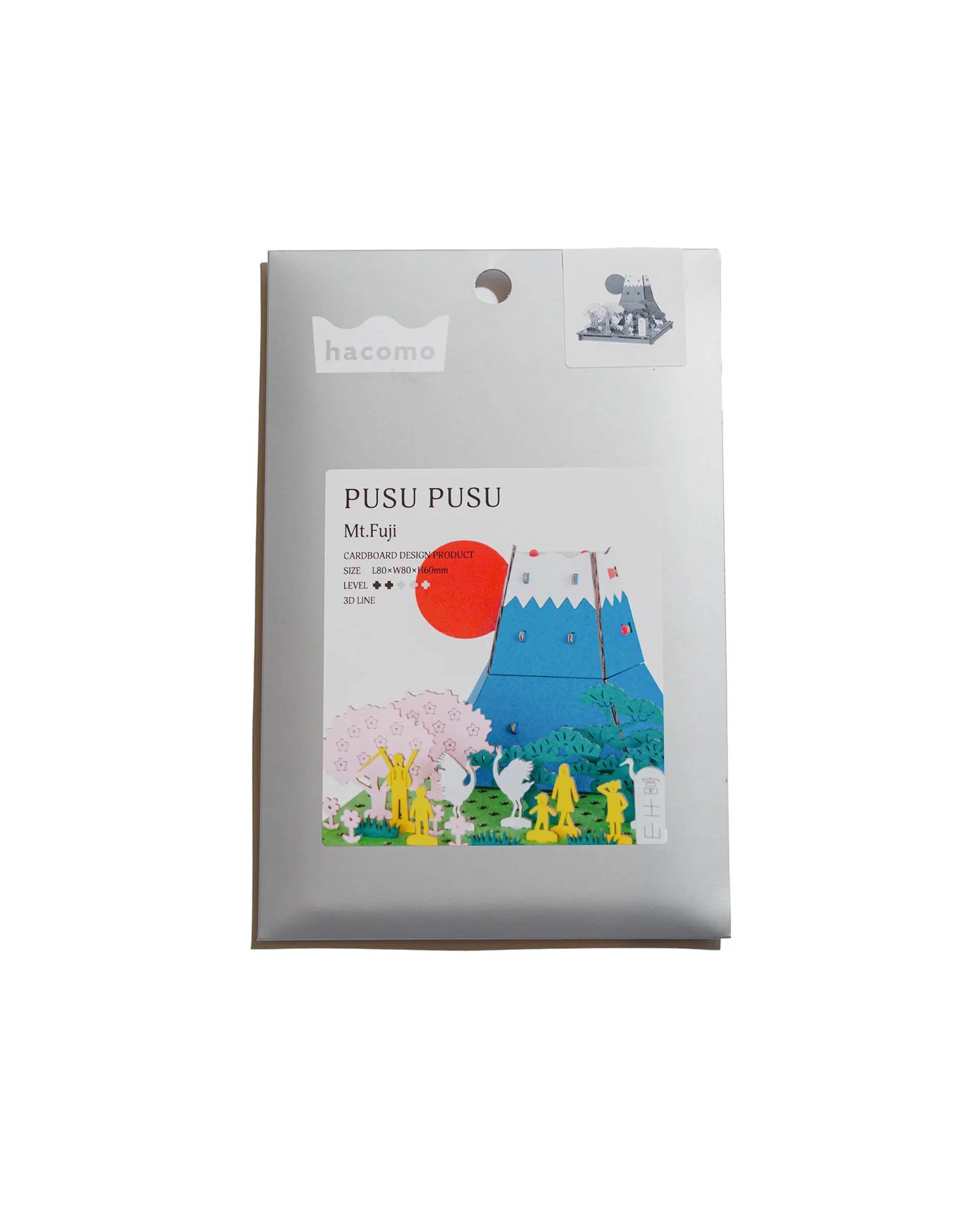 Beams Japan Hacomo Pusu Pusu Paper Craft Mt. Fuji