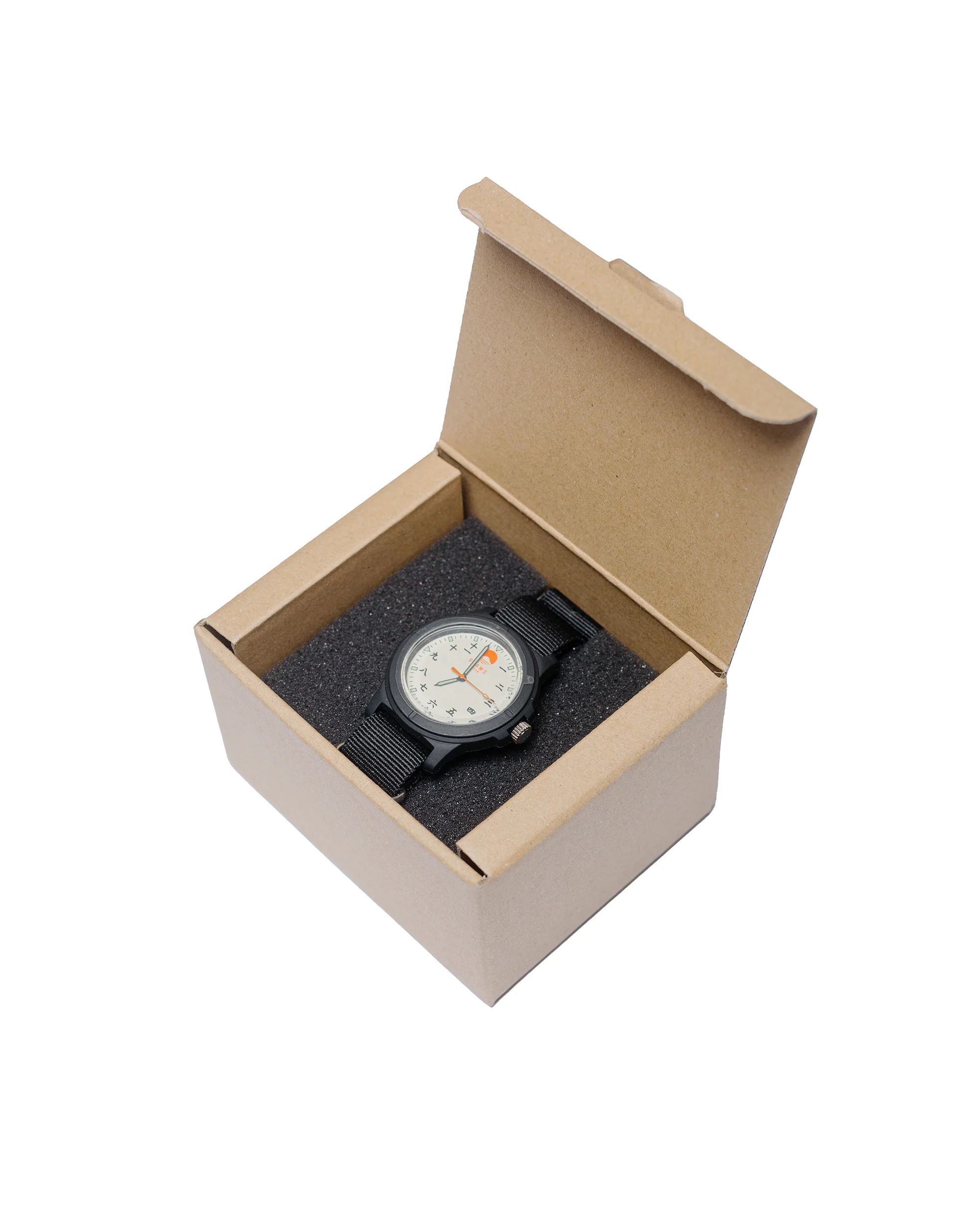 Beams Japan Kanji Number Wrist Watch Black - Image 3