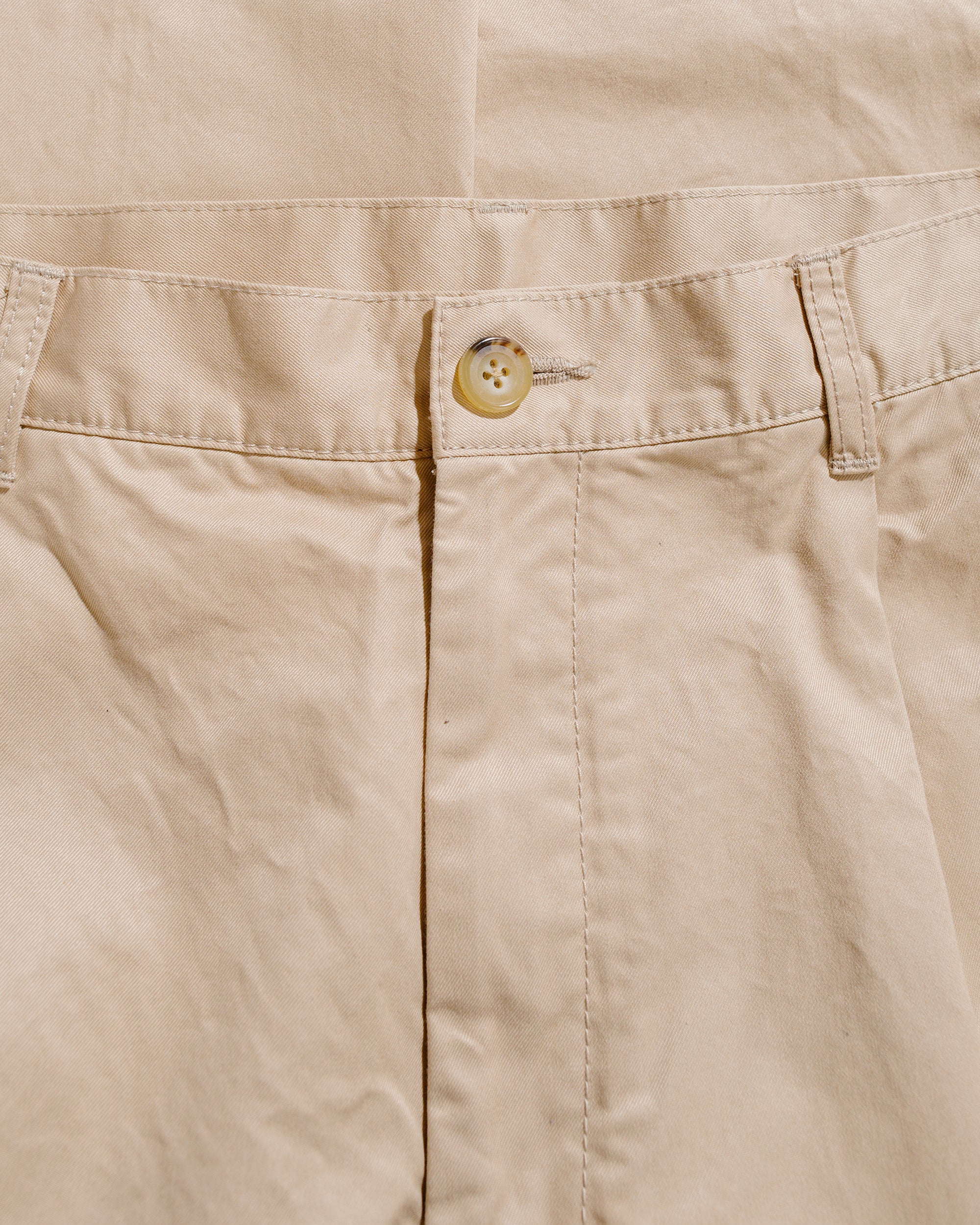 Beams Plus 1Pleat 80/3 Twill Beige - Image 6
