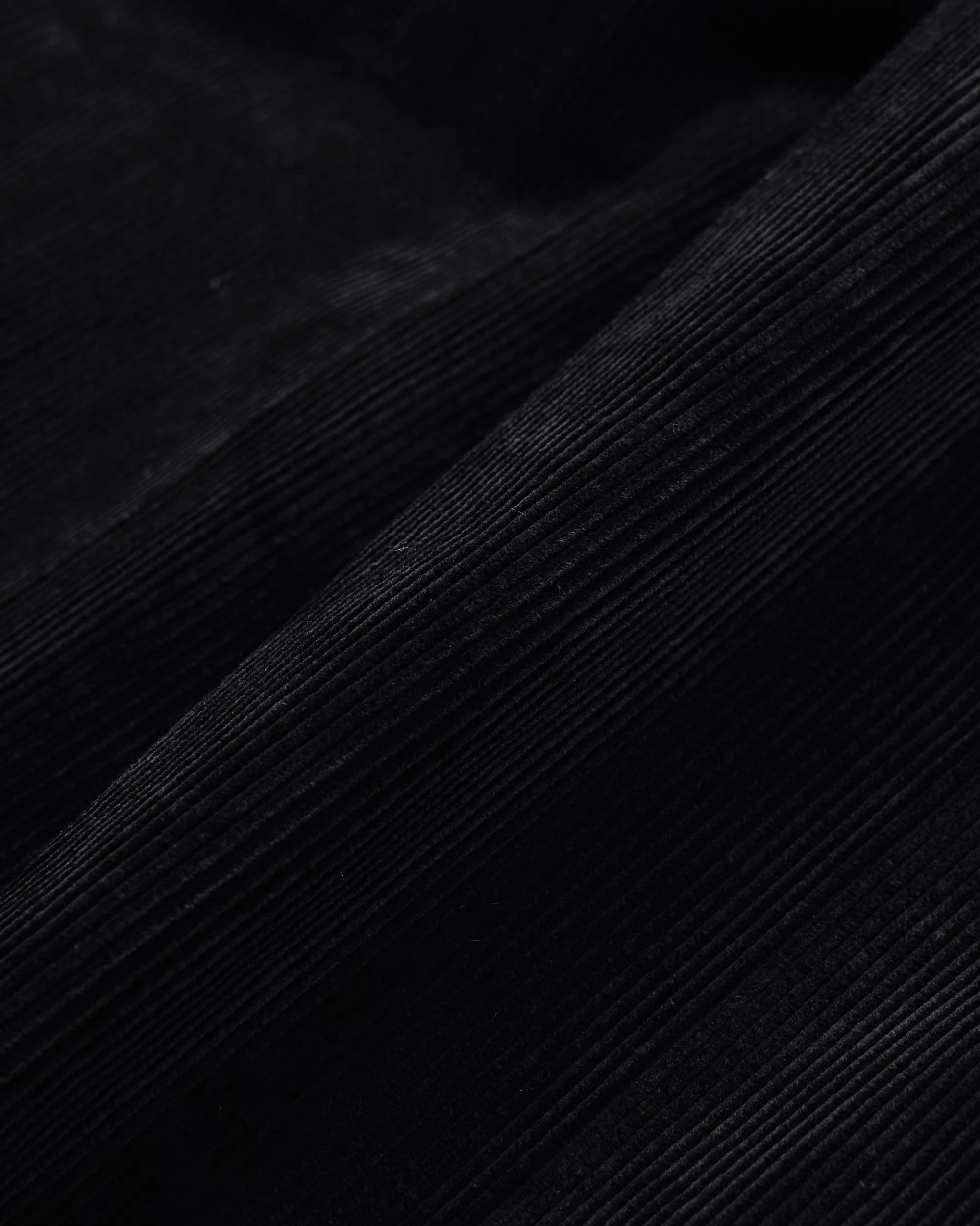 Beams Plus 2Pleats Corduroy Charcoal Grey - Image 5