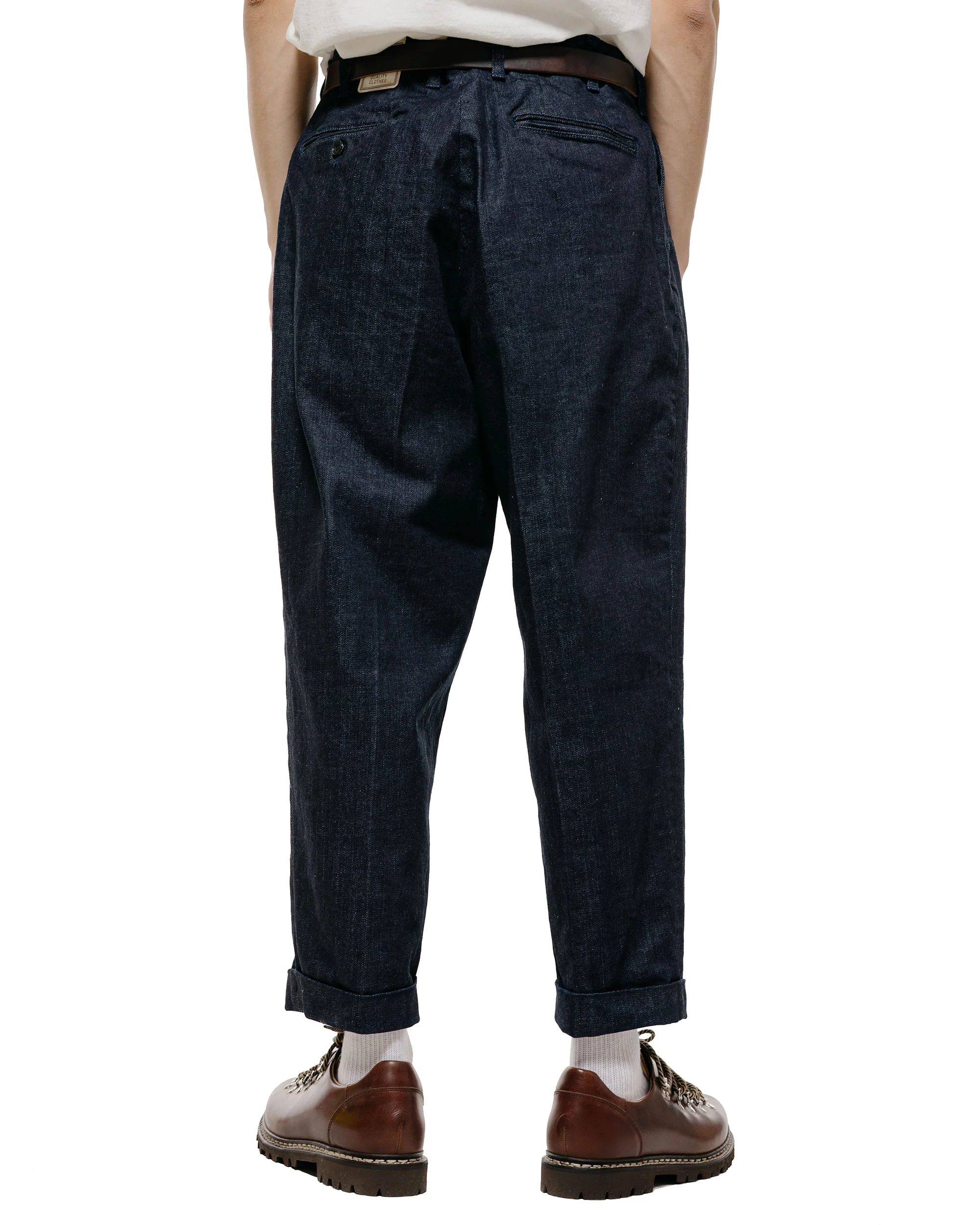 Beams Plus 2Pleats Denim Indigo - Image 3