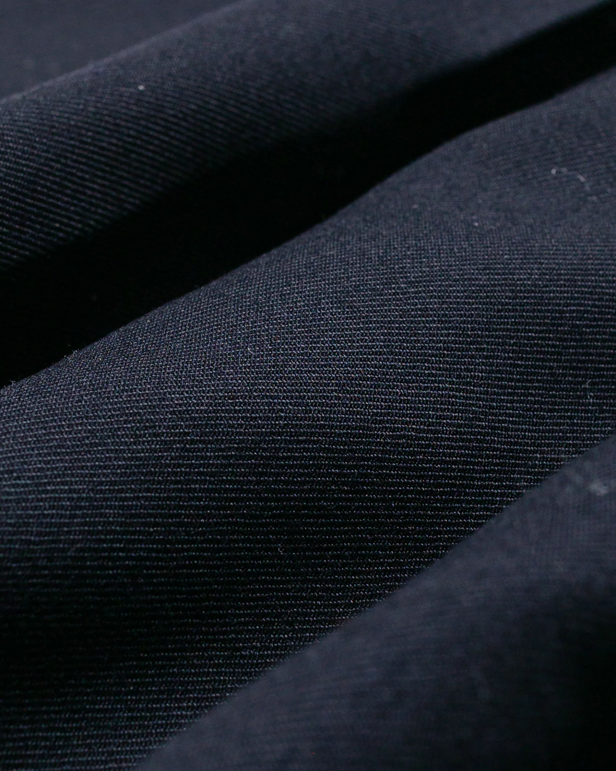 Beams Plus 2Pleats Laundry Wool Navy - Image 6