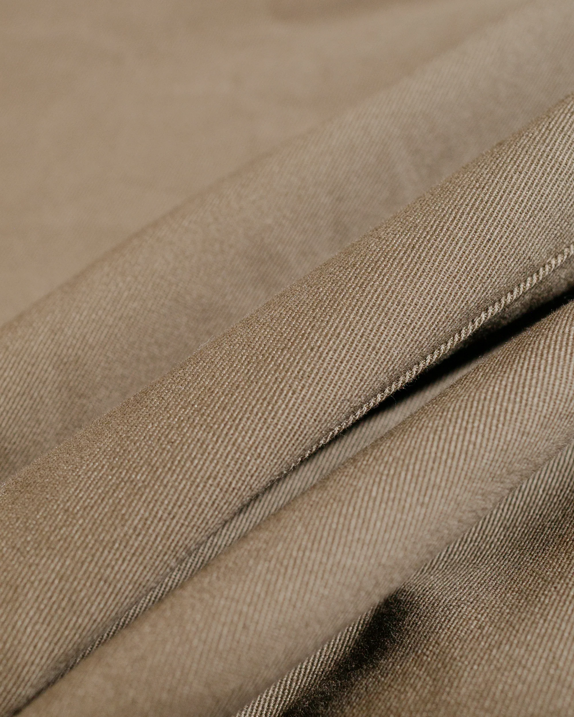 Beams Plus 2Pleats Twill Olive - Image 6