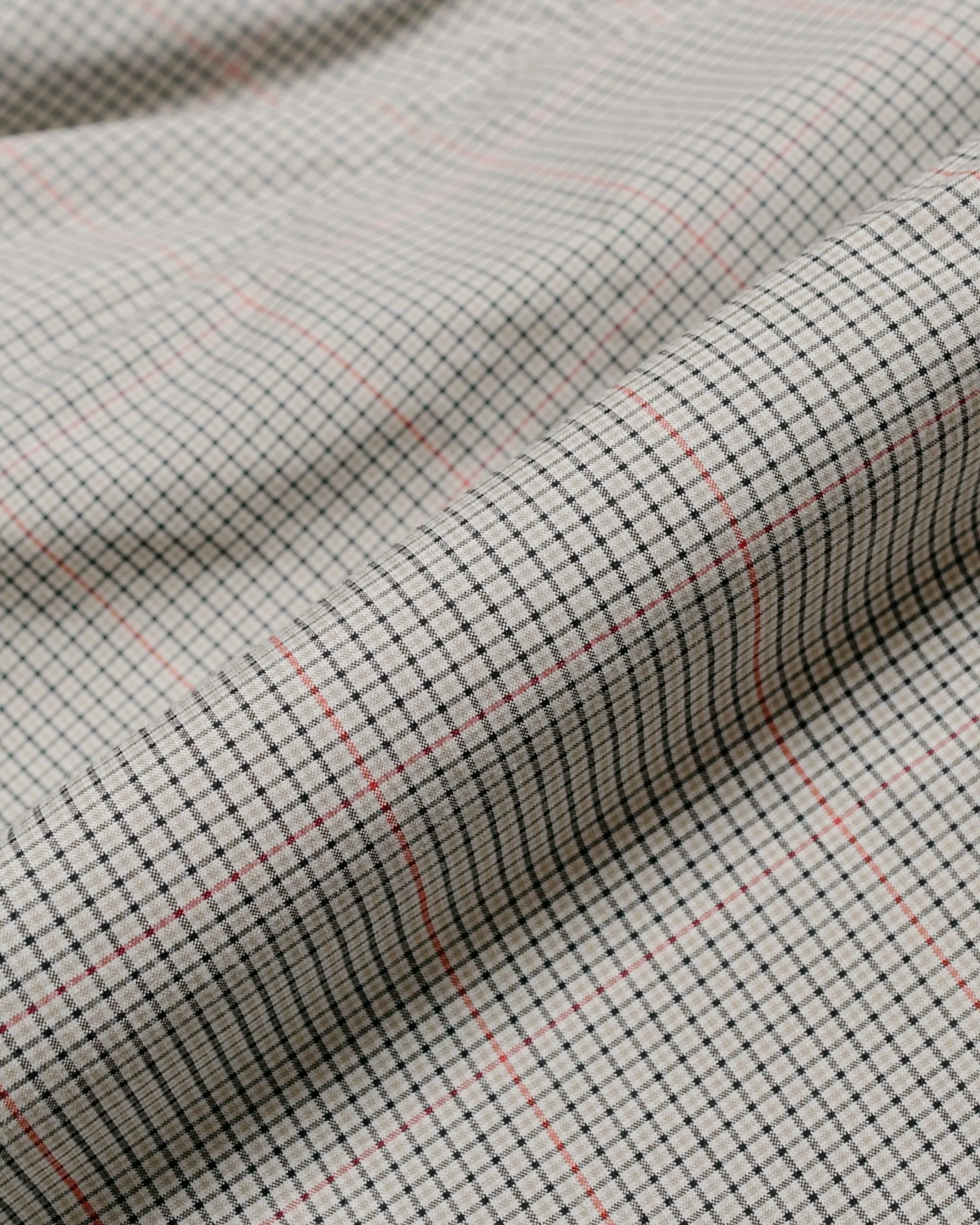 Beams Plus 3B Box-Fit Jacket TR Plaid Beige - Image 5