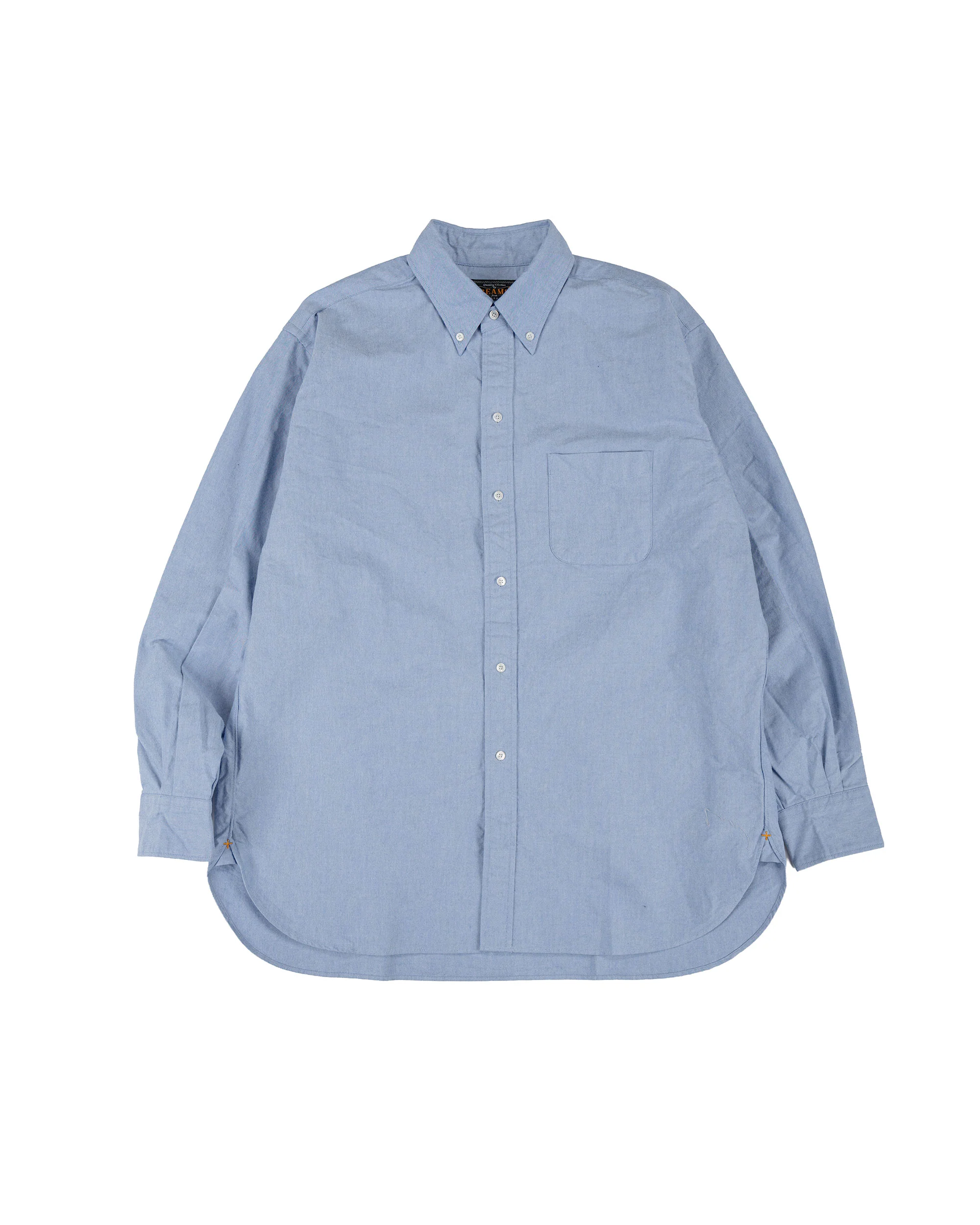 Beams Plus B.D. American Oxford Classic Fit Blue