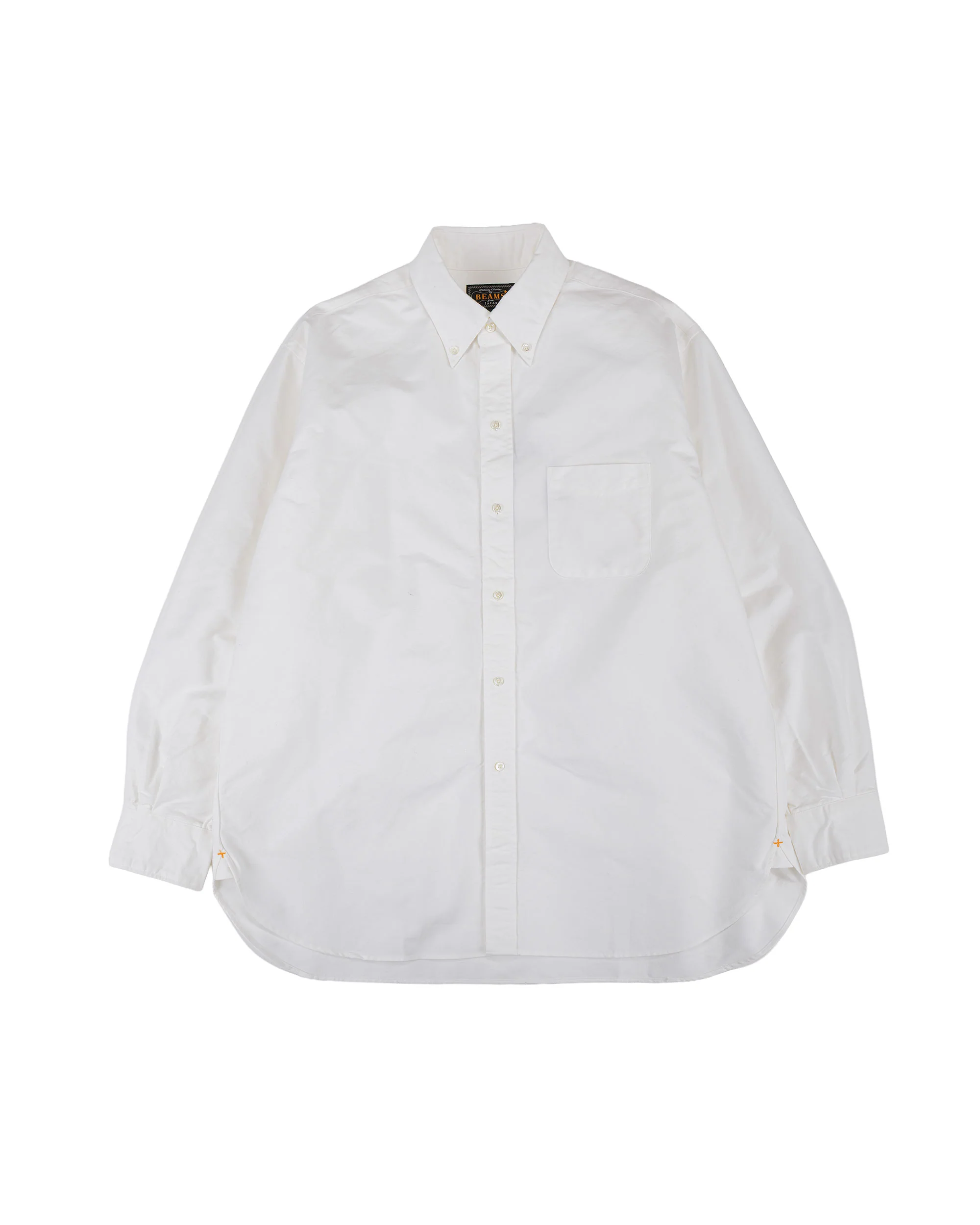 Beams Plus B.D. American Oxford Classic Fit White