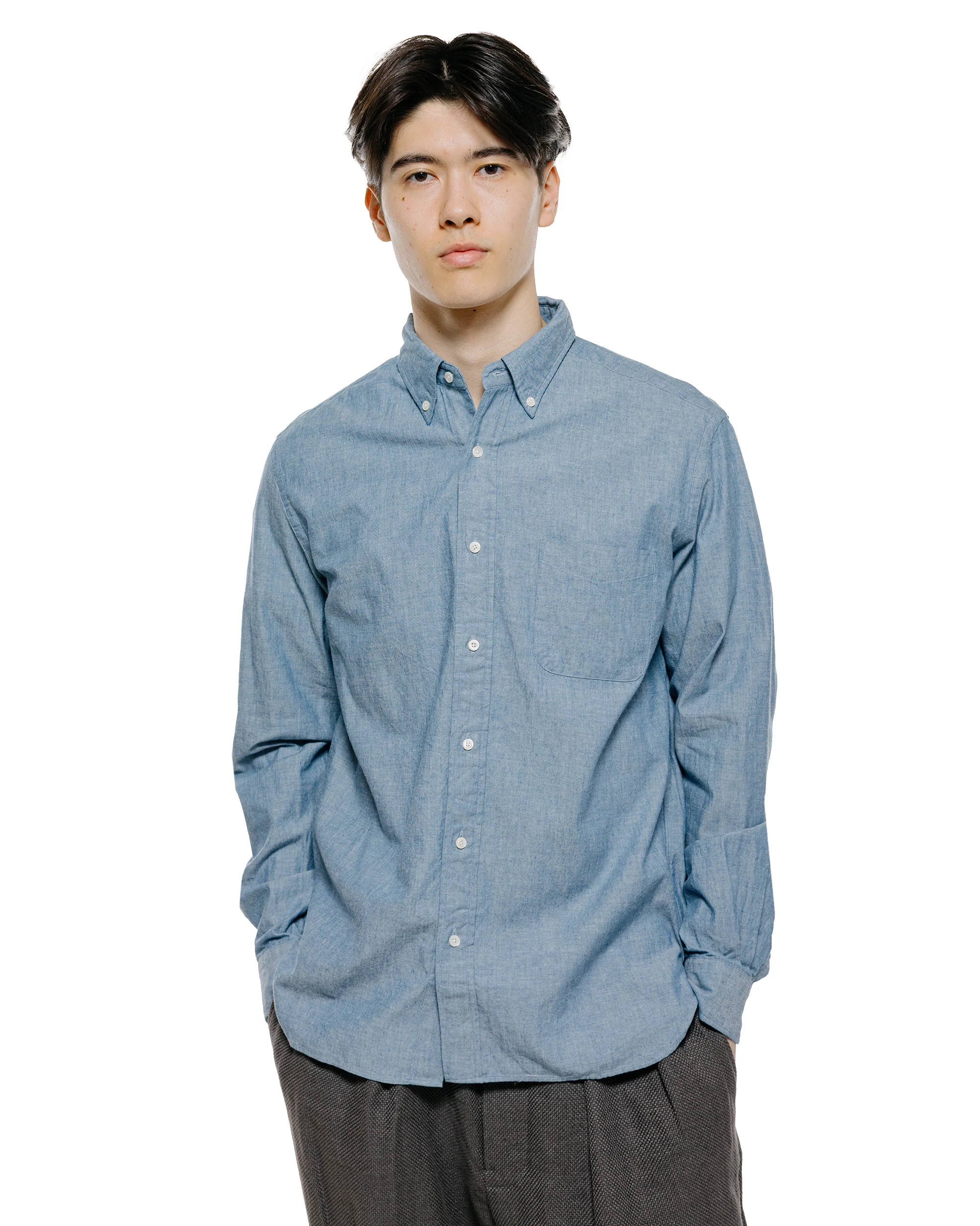 Beams Plus B.D. Chambray - Image 2