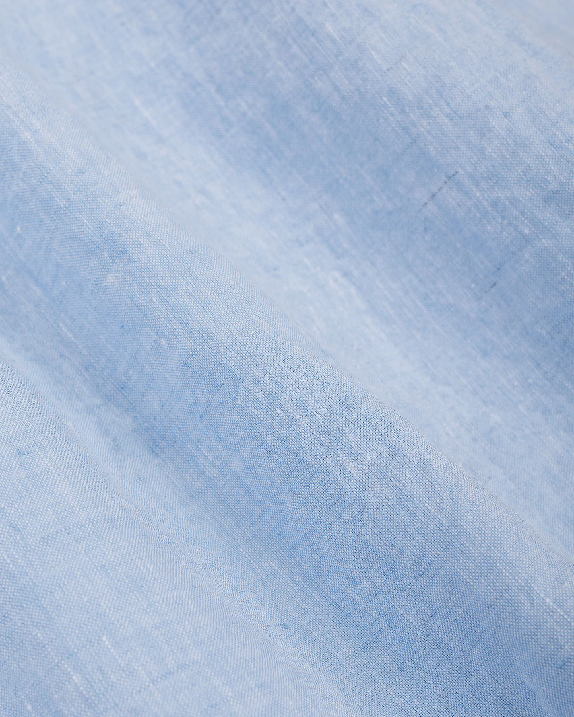 Beams Plus B.D. Classic Fit Linen Chambray Blue - Image 6