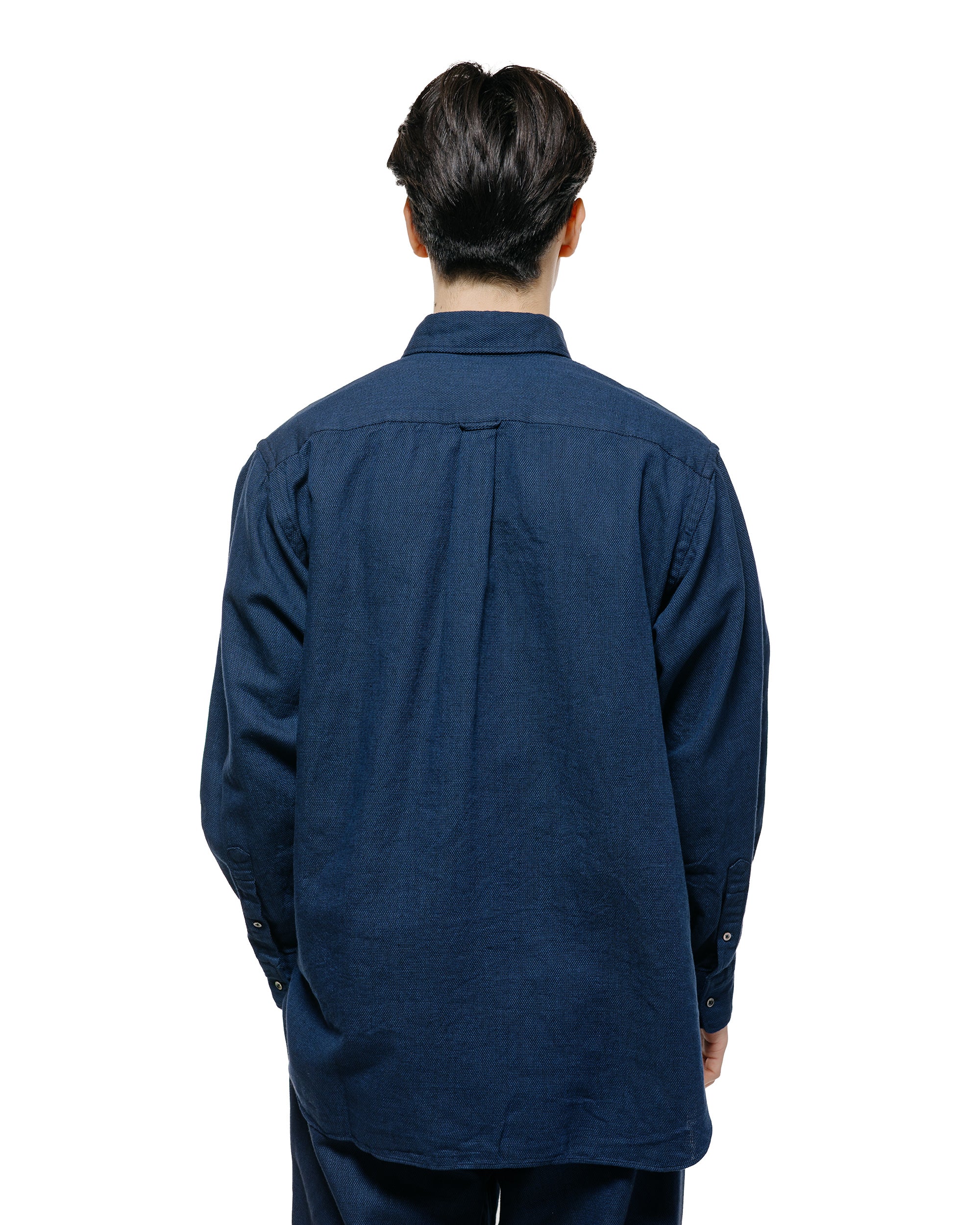 Beams Plus B.D. Classic Fit Oxford Indigo - Image 3
