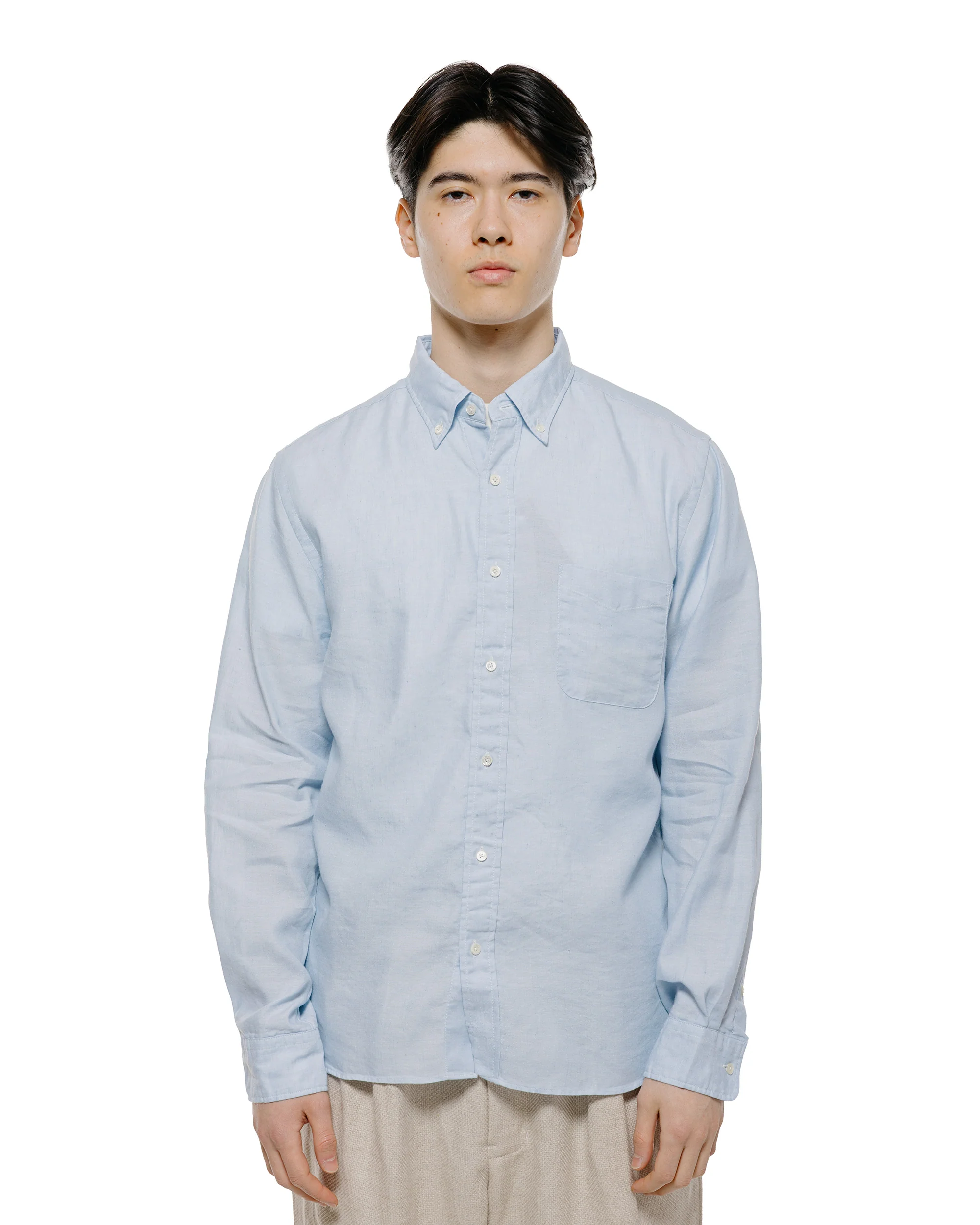 Beams Plus B.D. COOLMAX® Linen Sax - Image 2