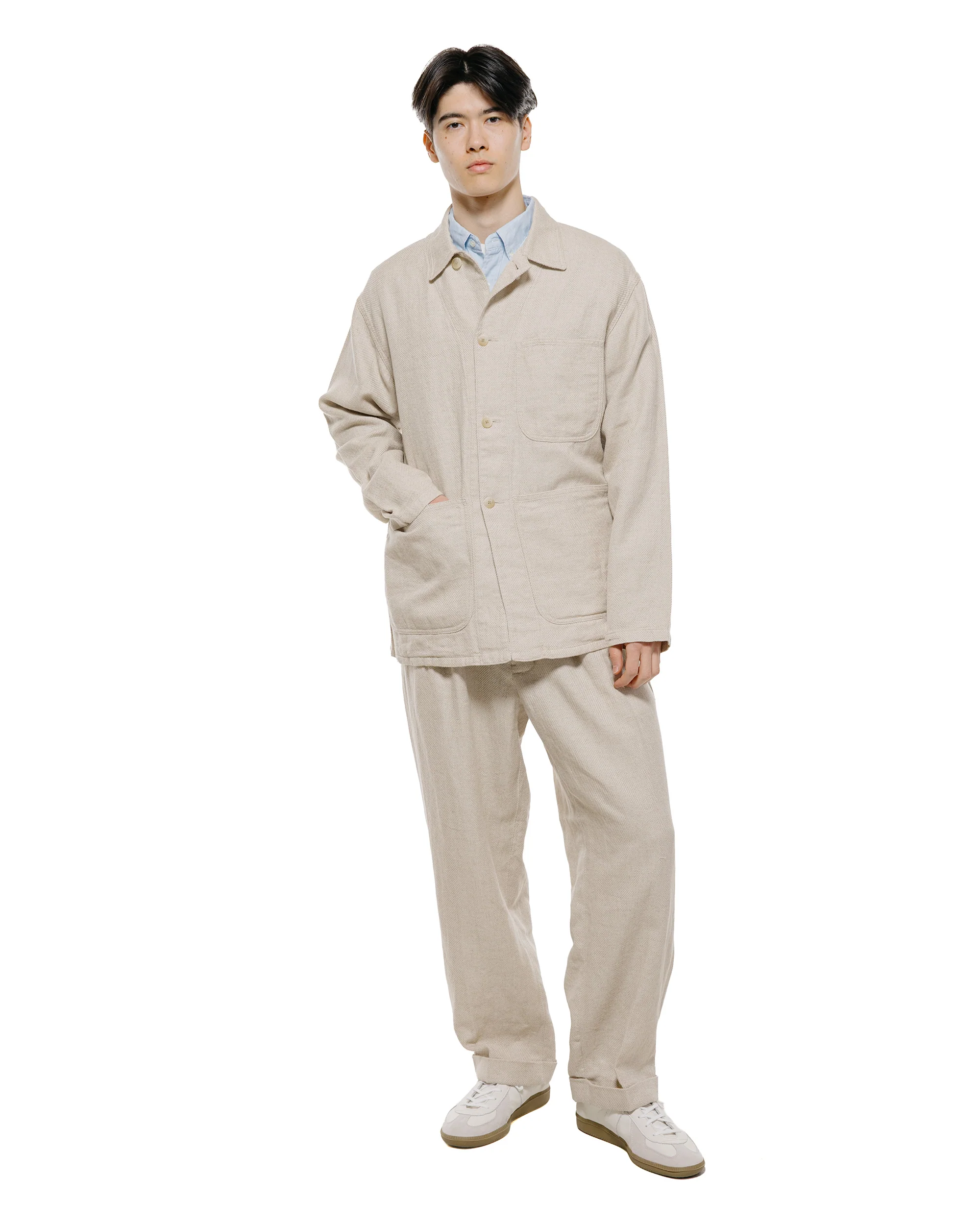 Beams Plus B.D. COOLMAX® Linen Sax - Image 4
